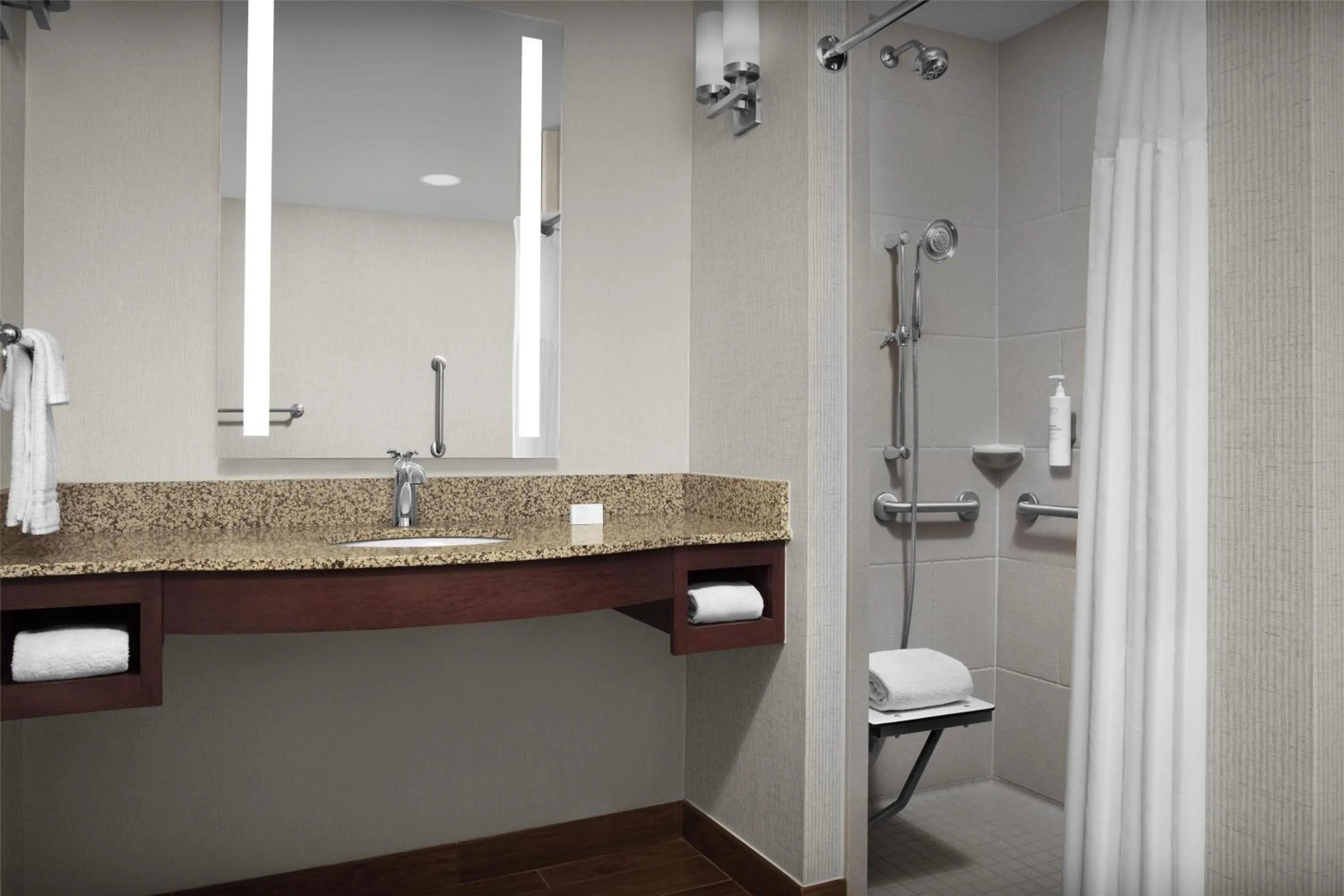 Bathroom in Hilton Garden Inn Oklahoma City/Bricktown