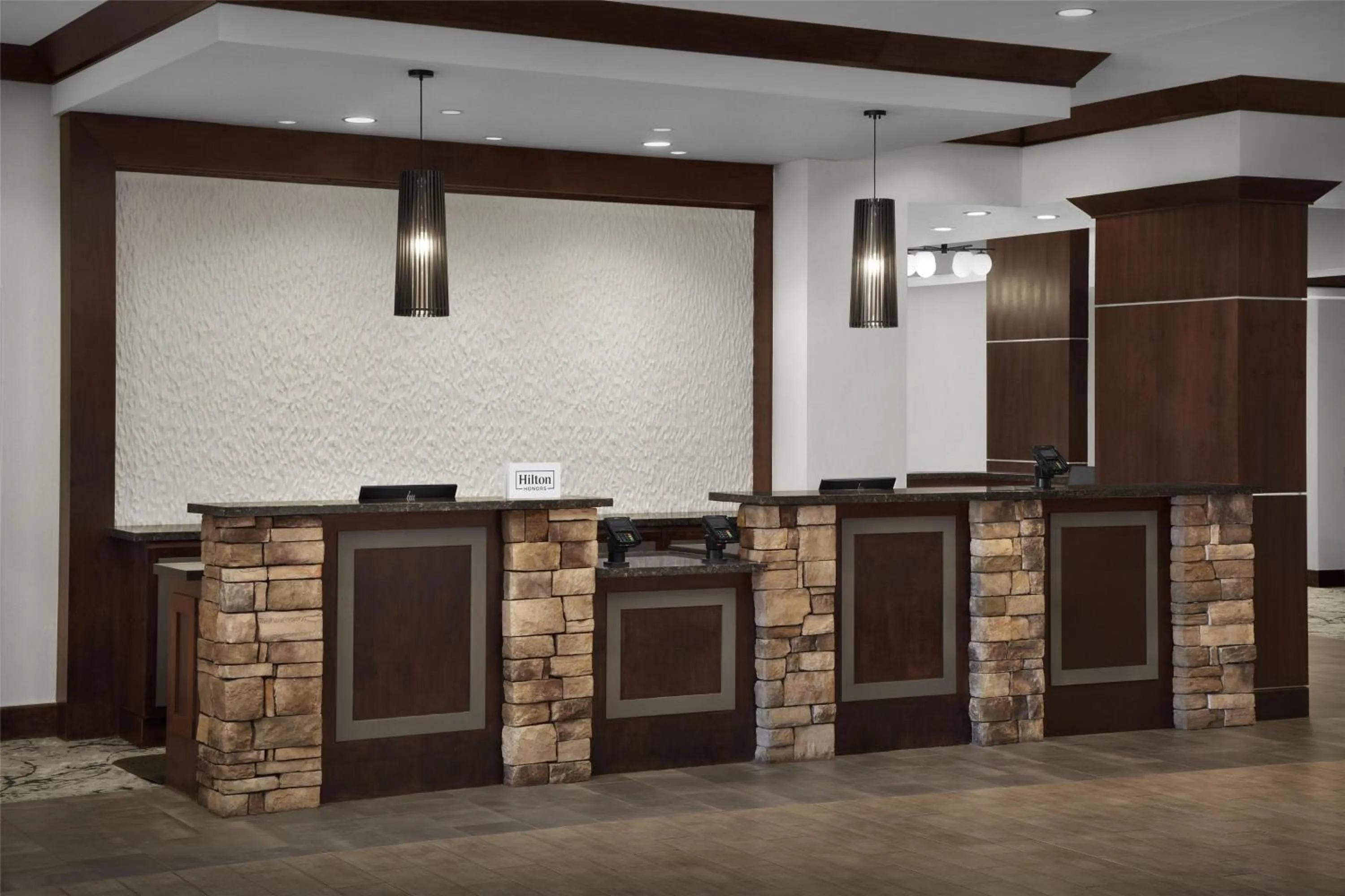Lobby or reception in Hilton Garden Inn Oklahoma City/Bricktown