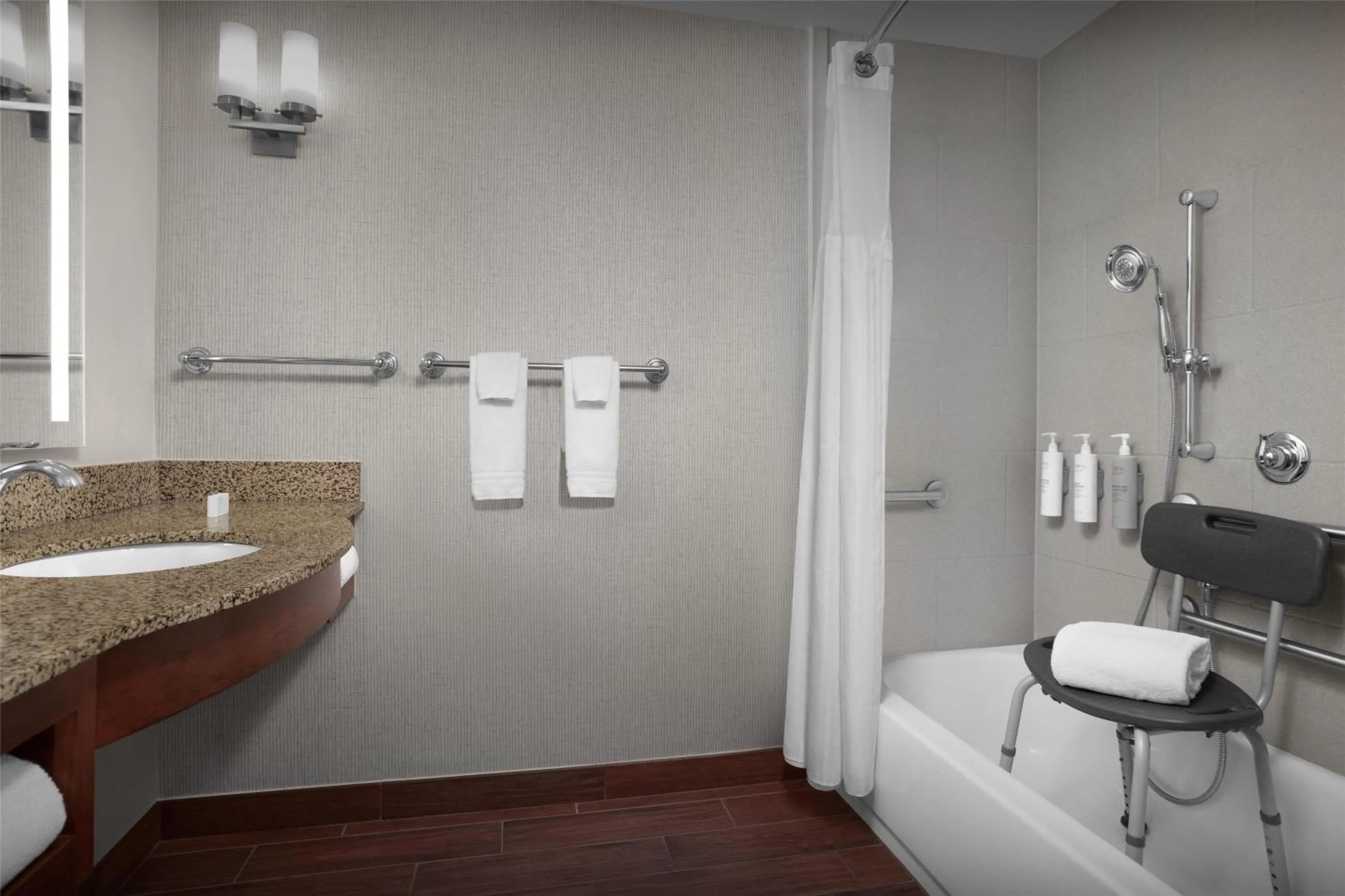 Bathroom in Hilton Garden Inn Oklahoma City/Bricktown