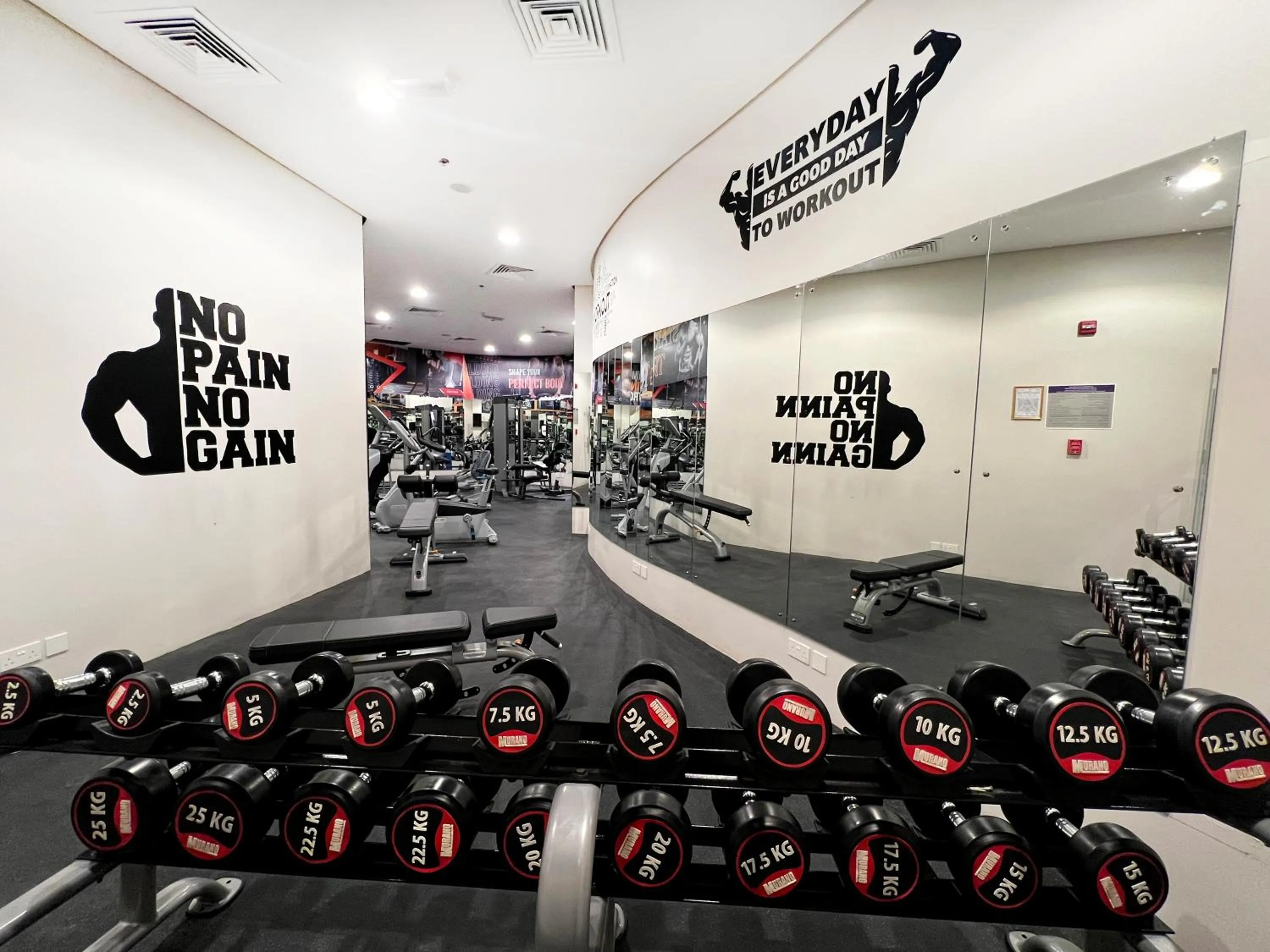 Fitness centre/facilities in ROZANA HOTEL