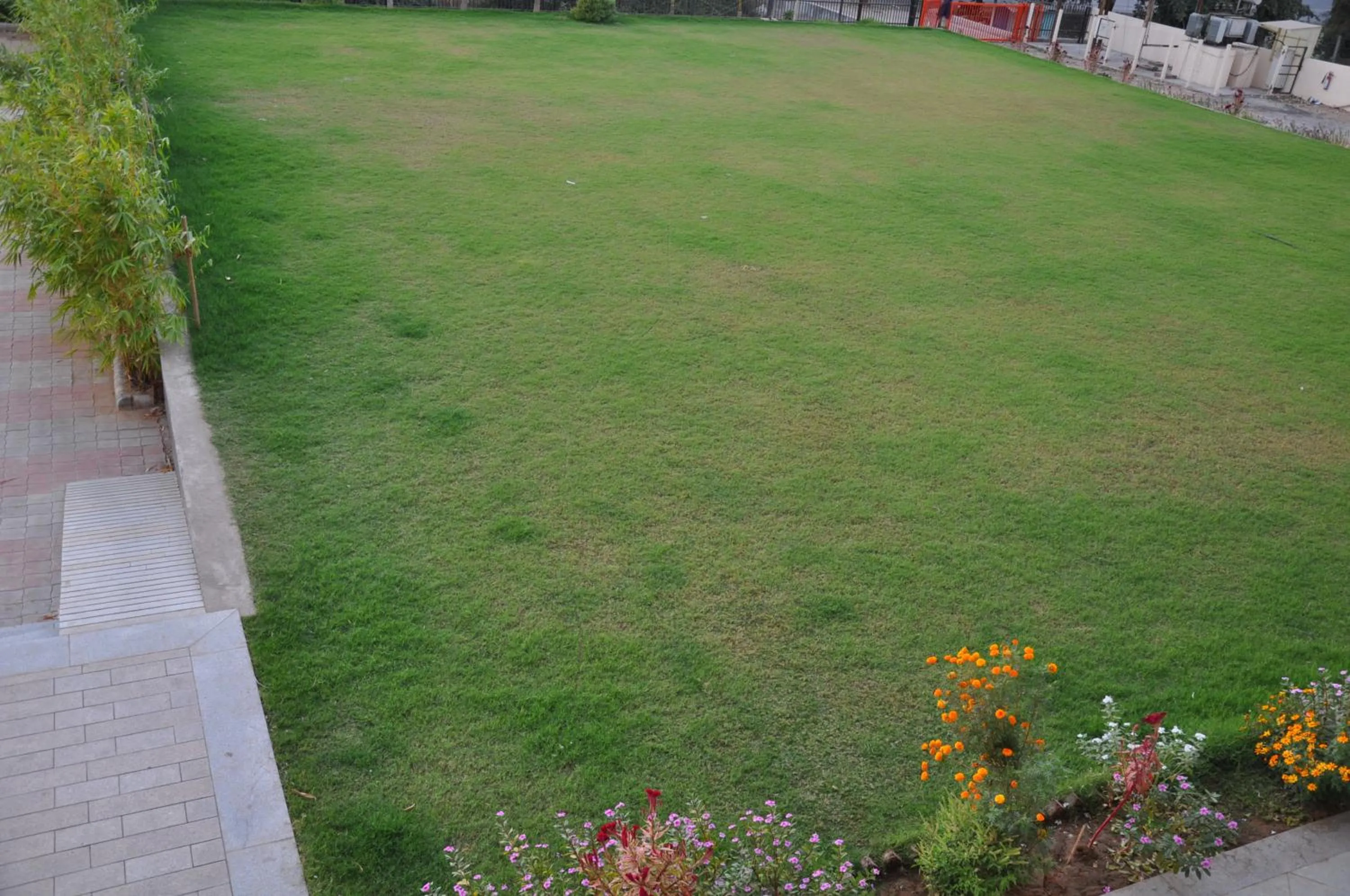 Garden in Pride Biznotel Manjusar Vadodara Near Sokhda Lake