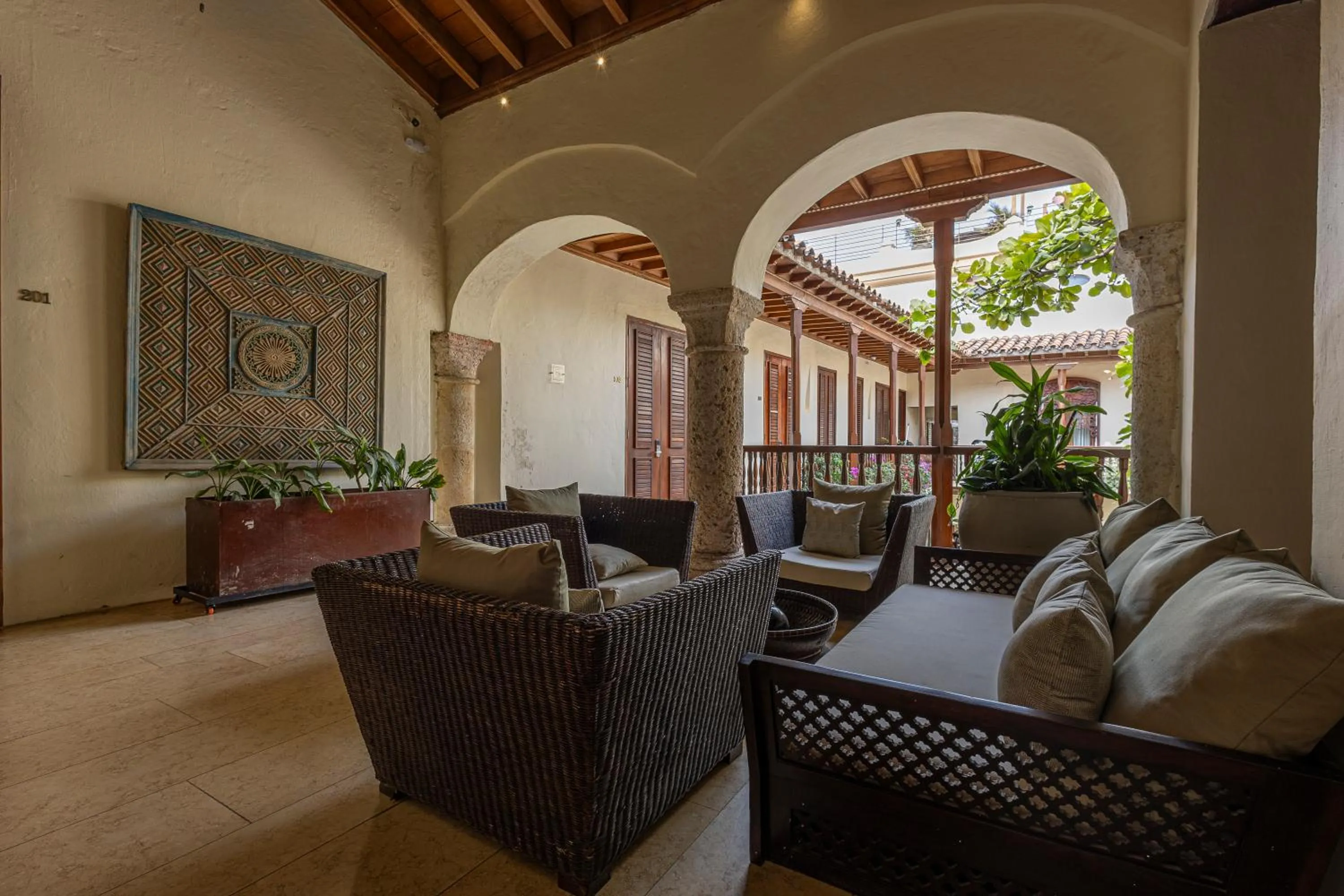 Living room in Ananda Hotel Boutique