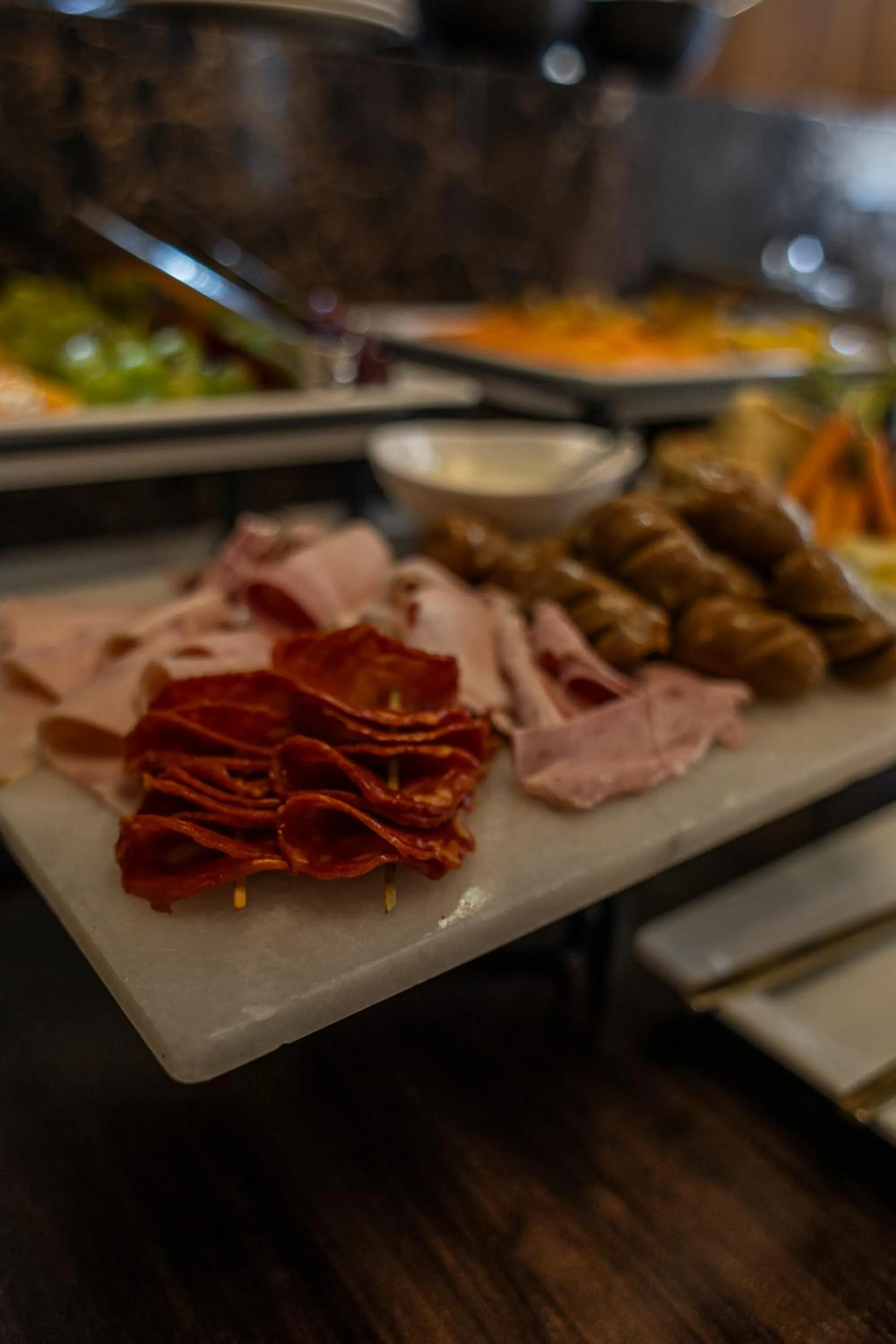 Buffet breakfast in Ananda Hotel Boutique