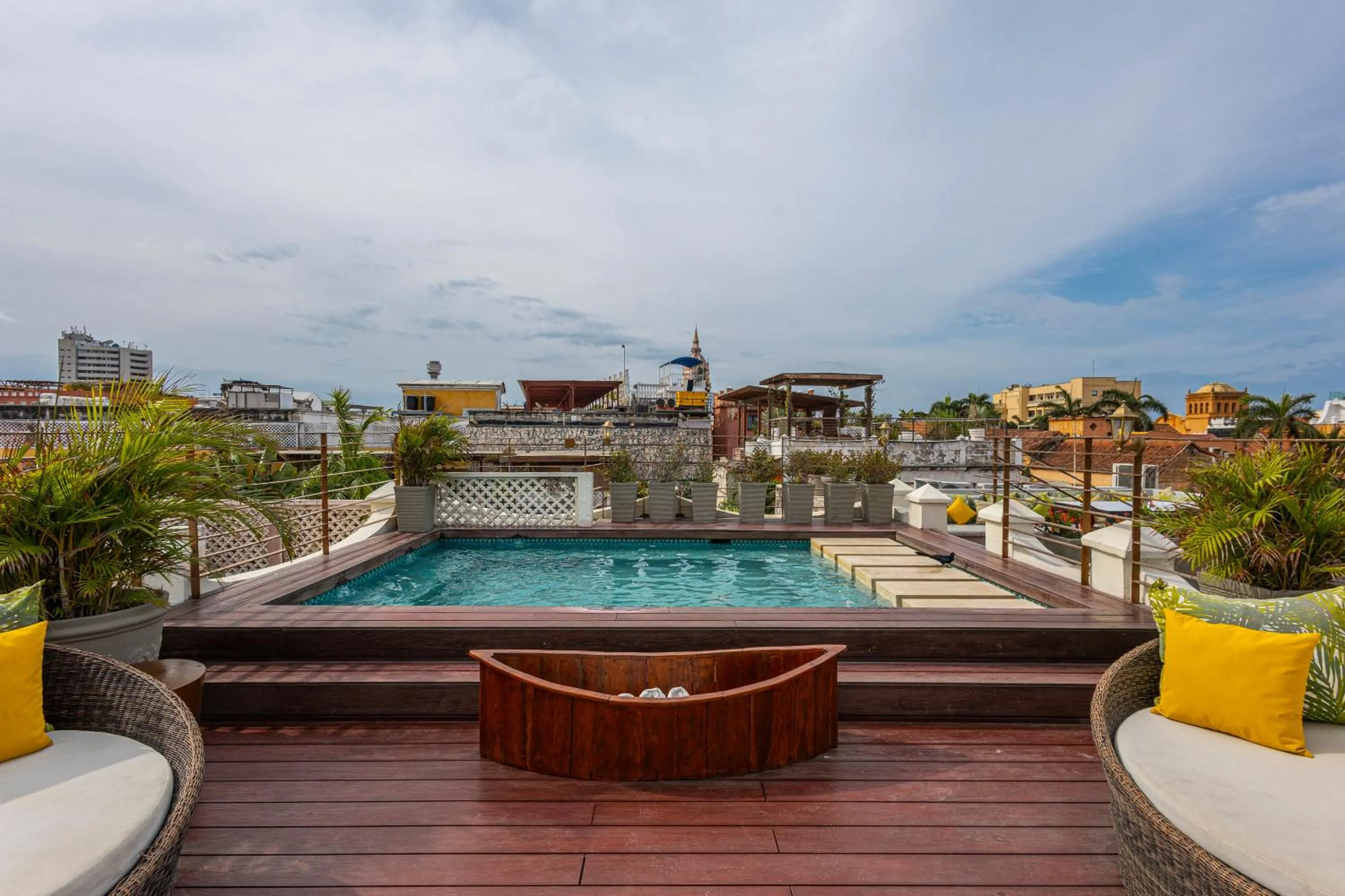 Swimming pool in Ananda Hotel Boutique