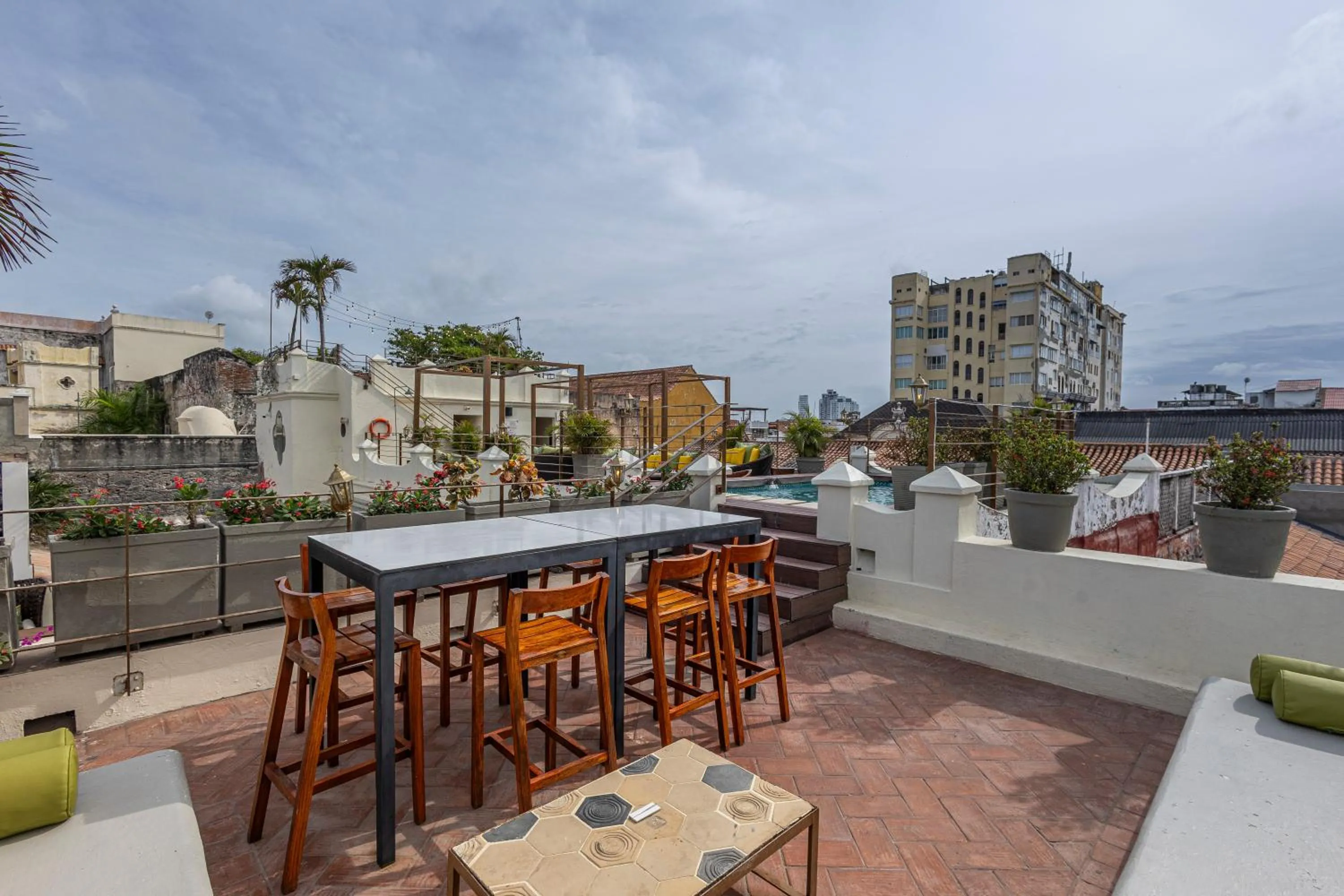 Patio in Ananda Hotel Boutique