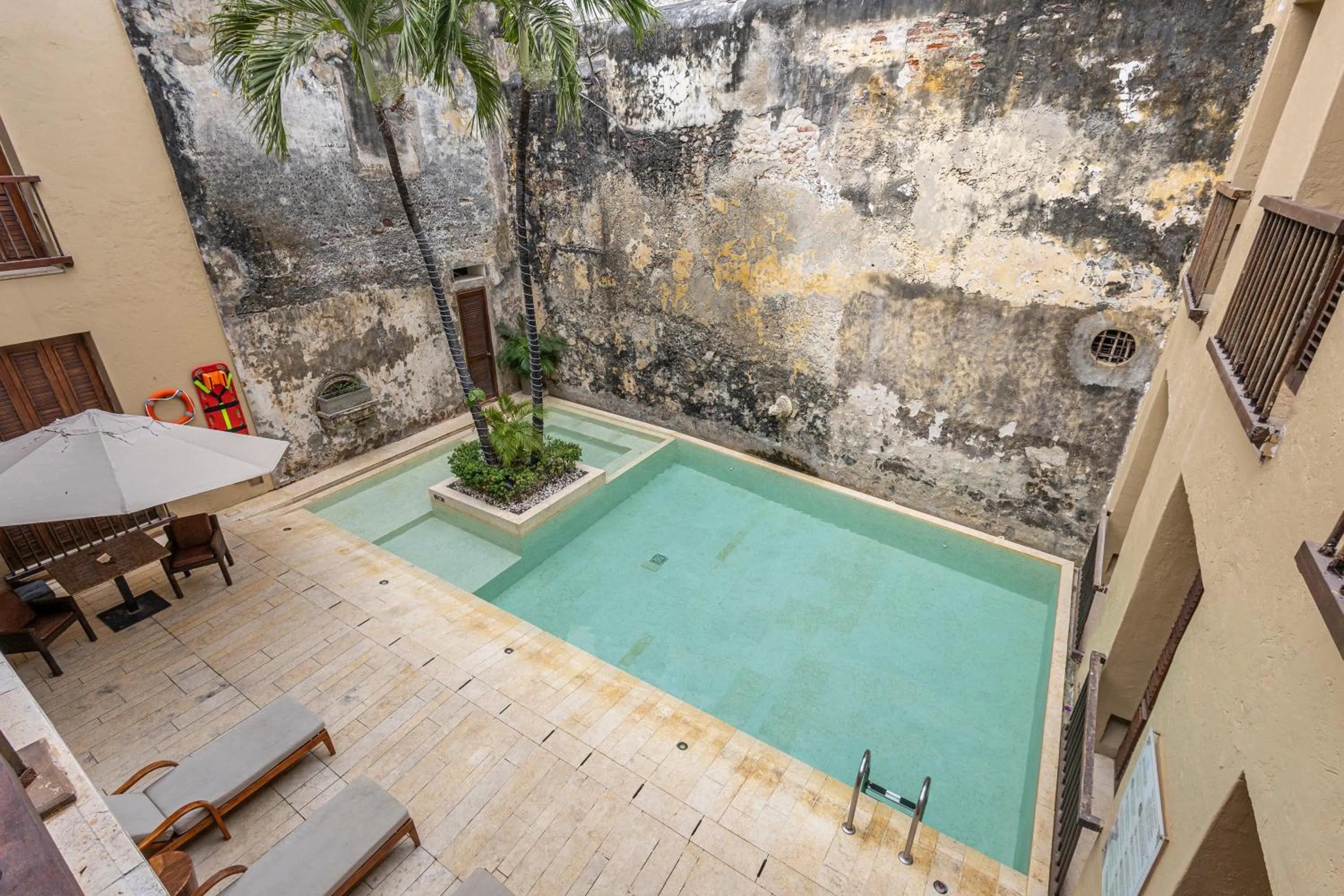 Patio in Ananda Hotel Boutique