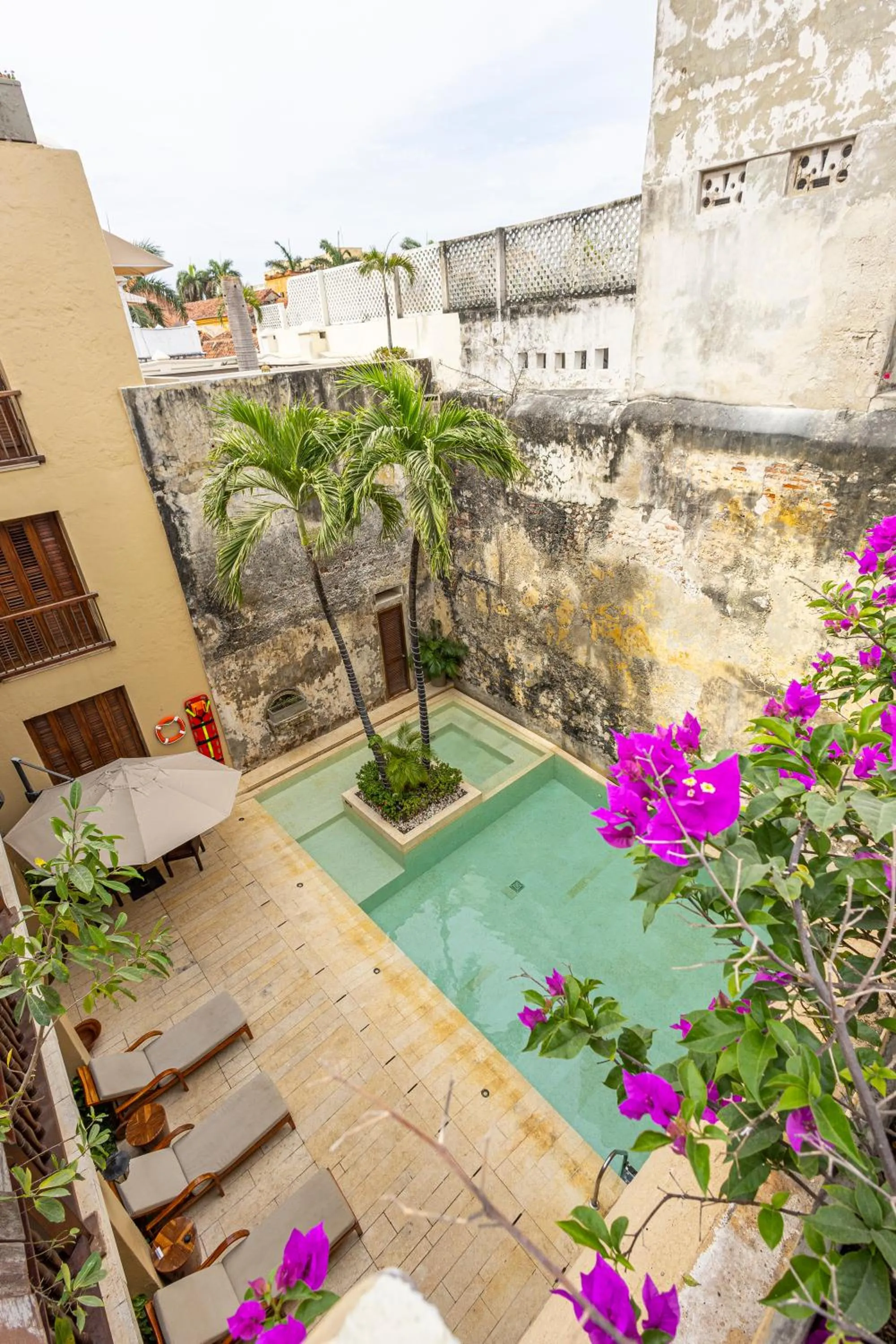 Swimming pool in Ananda Hotel Boutique