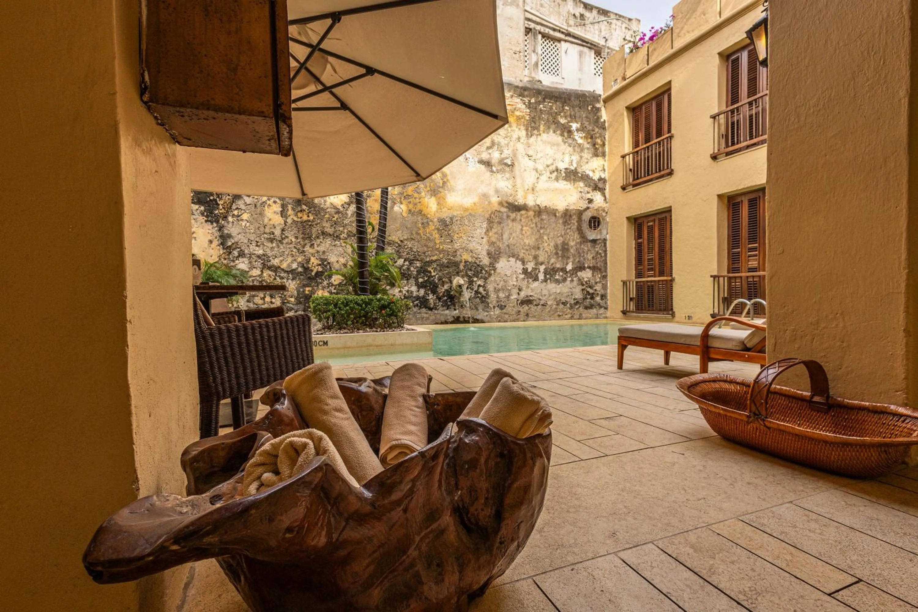 Swimming pool in Ananda Hotel Boutique