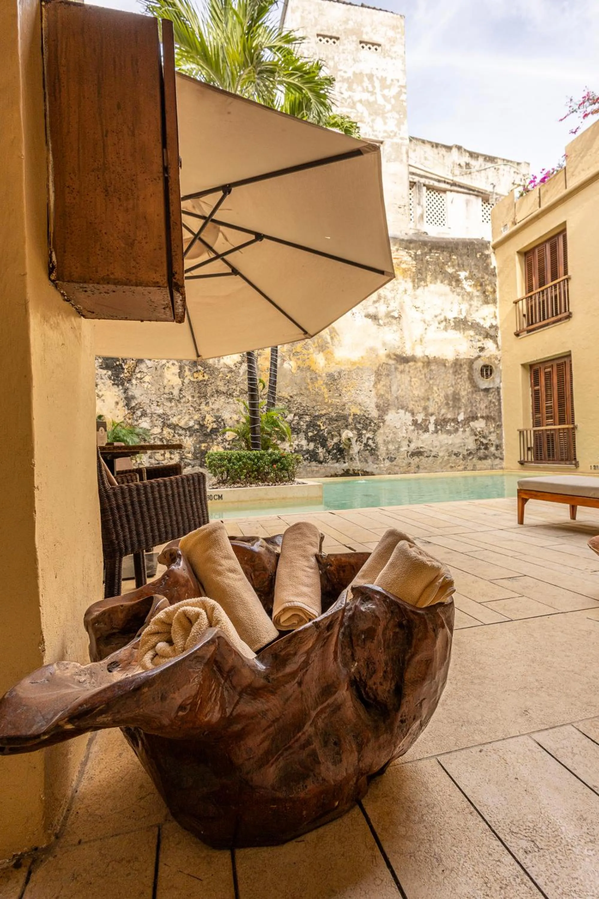 Swimming pool in Ananda Hotel Boutique