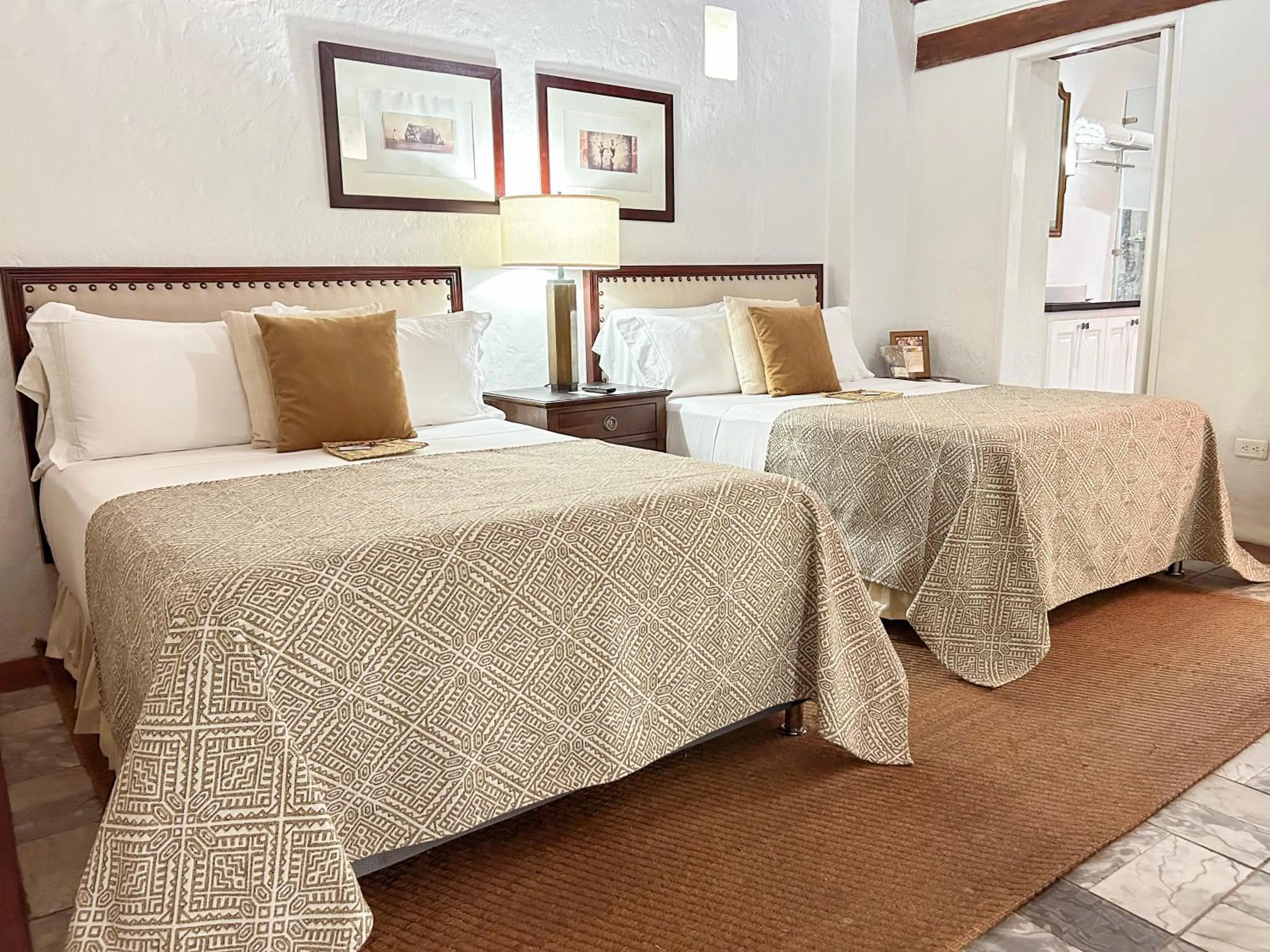 Bed in Hotel Boutique Casa del Coliseo