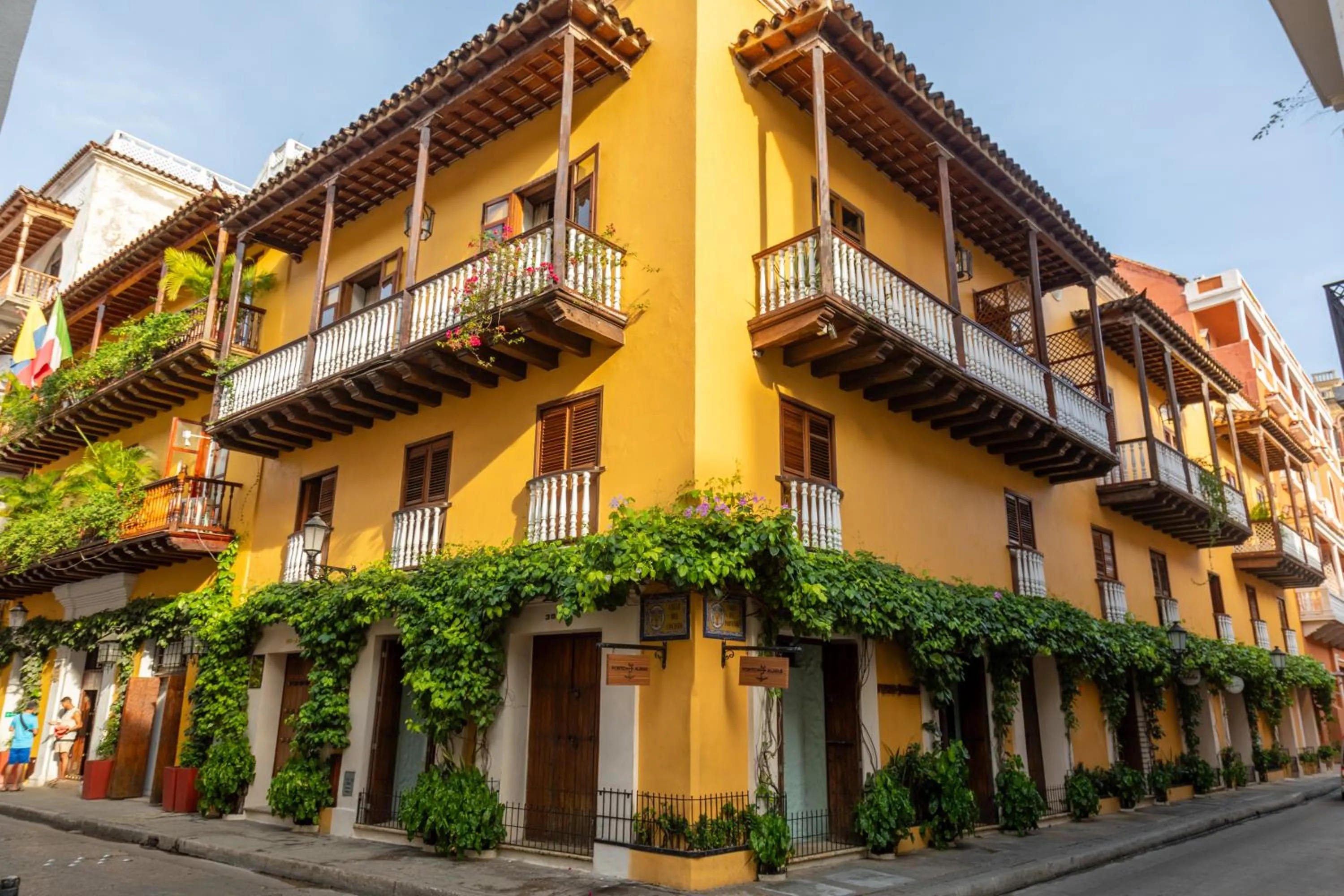 Property building in Hotel Boutique Casa del Coliseo