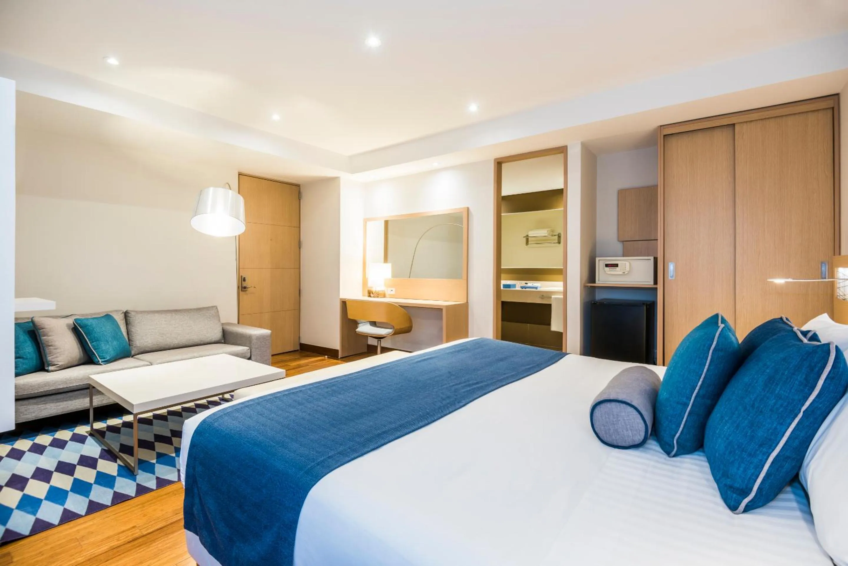 Bed in Cosmos Pacifico Hotel