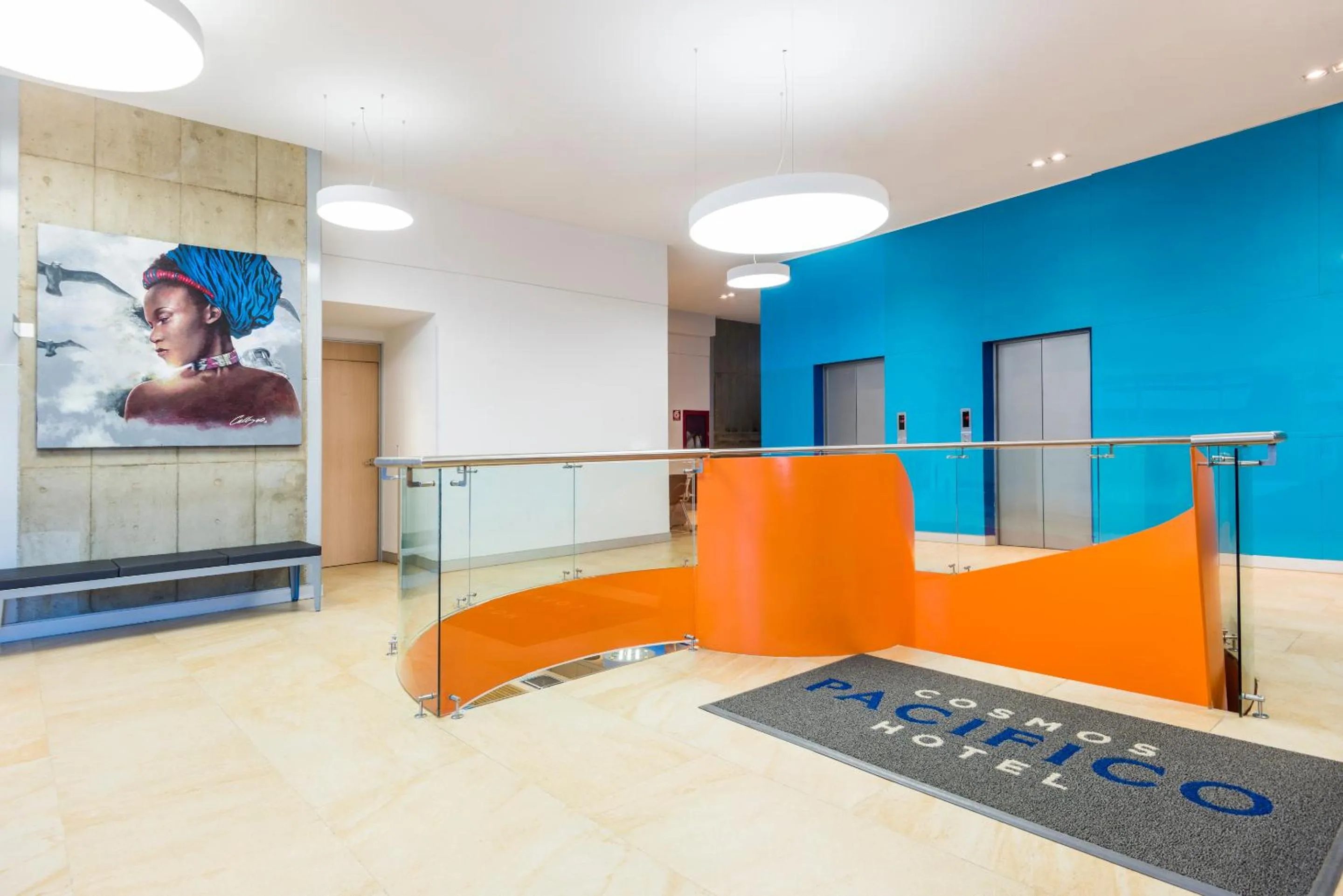 Lobby or reception in Cosmos Pacifico Hotel