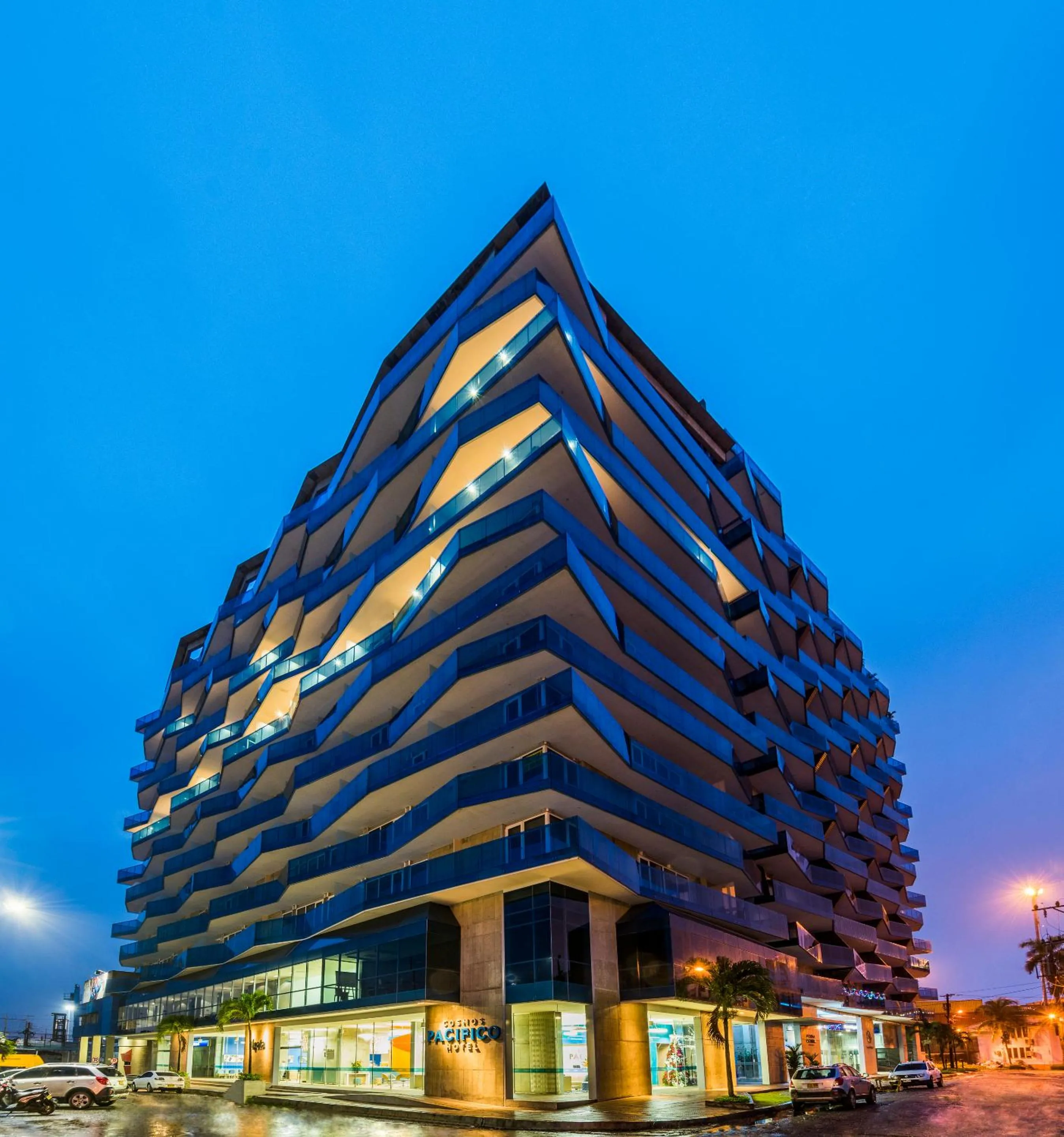 Property building in Cosmos Pacifico Hotel