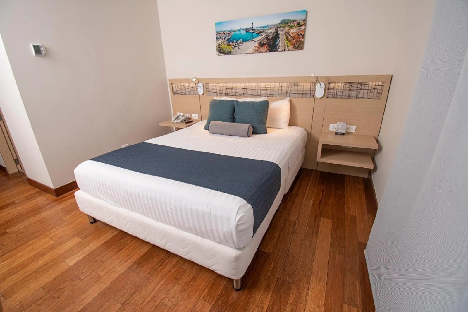 Bed in Cosmos Pacifico Hotel