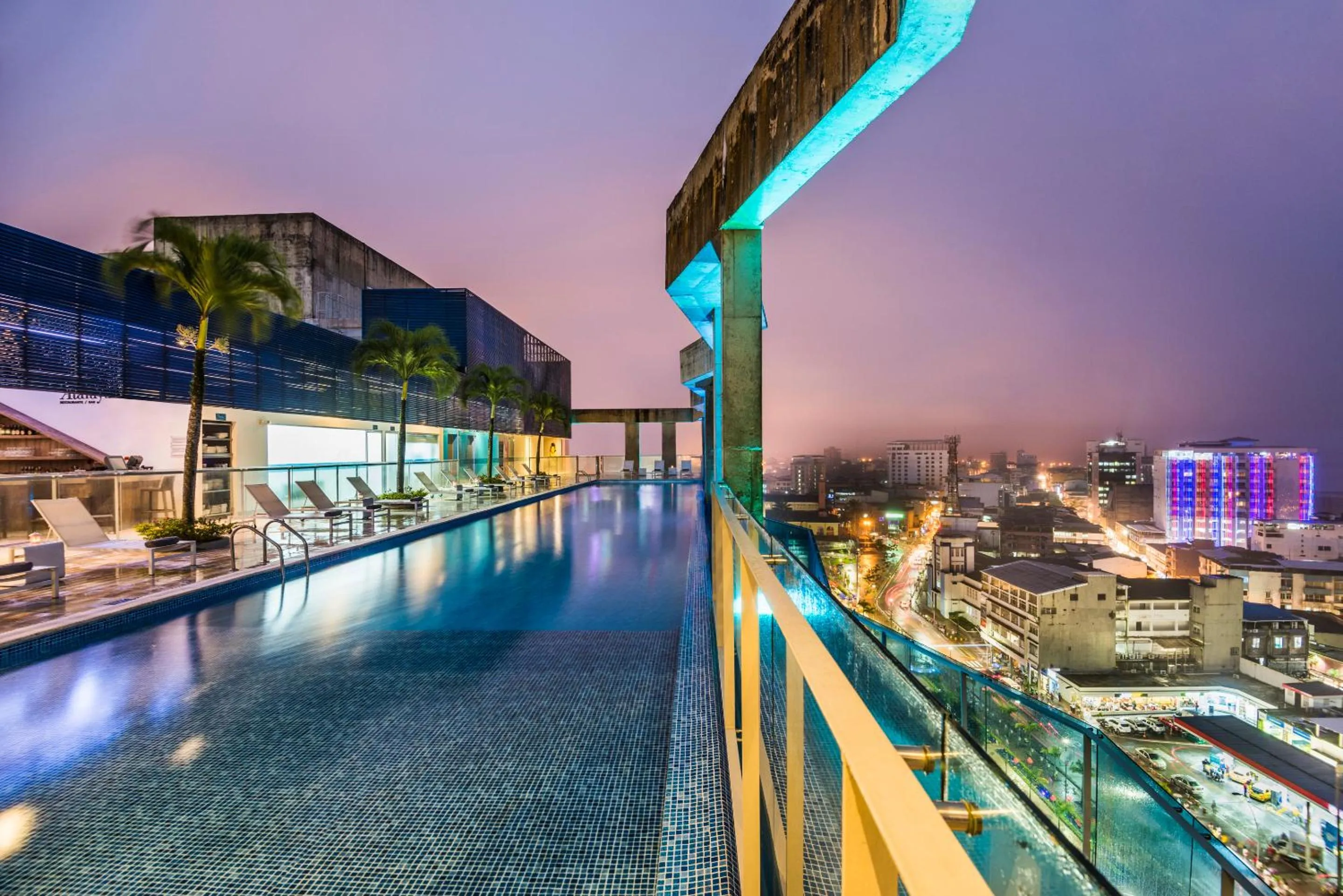 Street view in Cosmos Pacifico Hotel