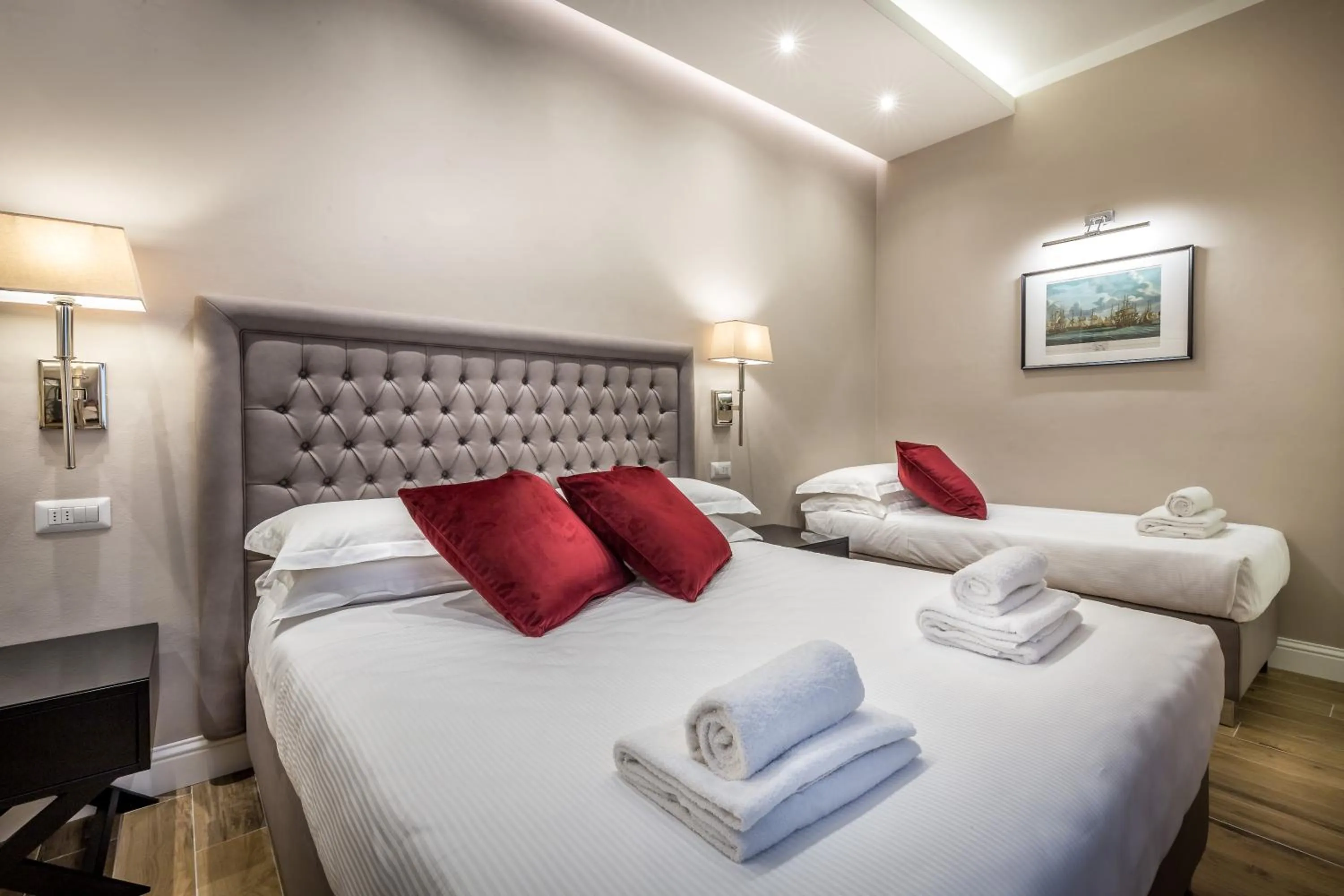 Bed in Hotel Emma Small Luxury Hotel