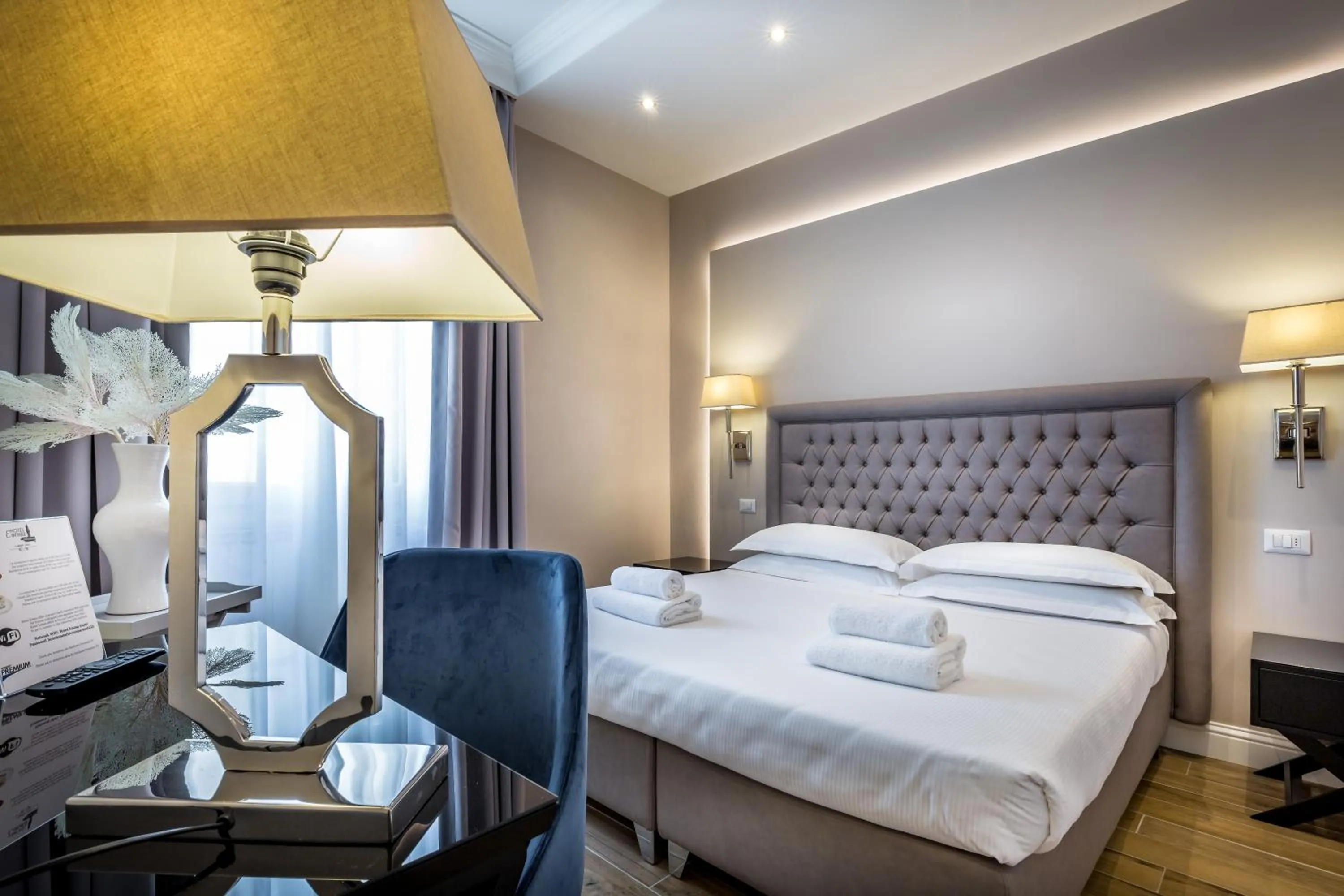 Bed in Hotel Emma Small Luxury Hotel