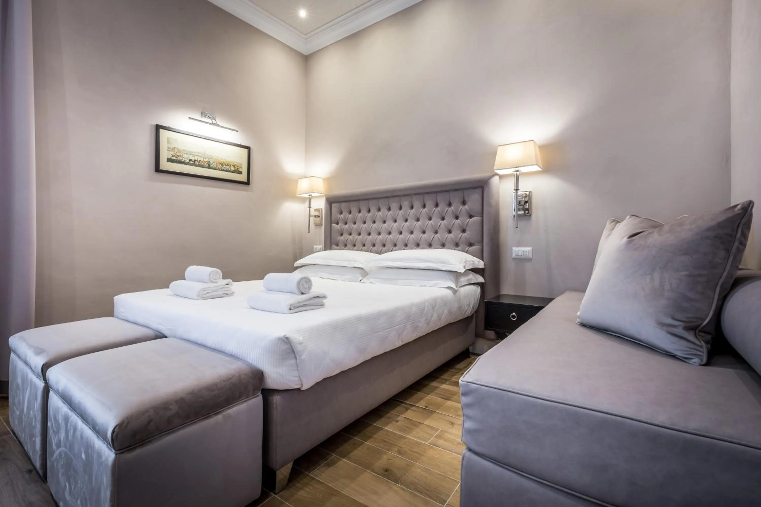 Bed in Hotel Emma Small Luxury Hotel