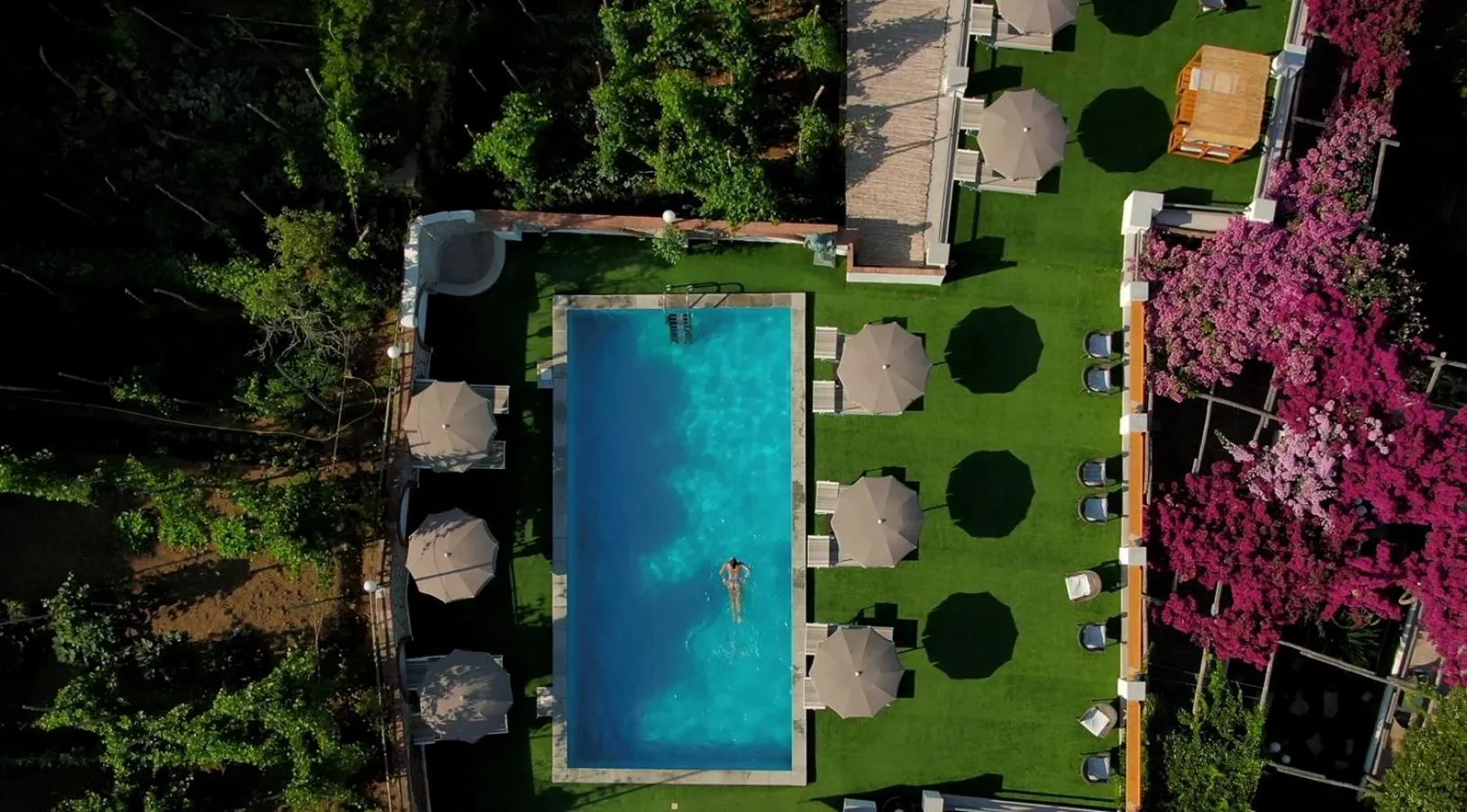 Bird's eye view in Hotel Il Girasole