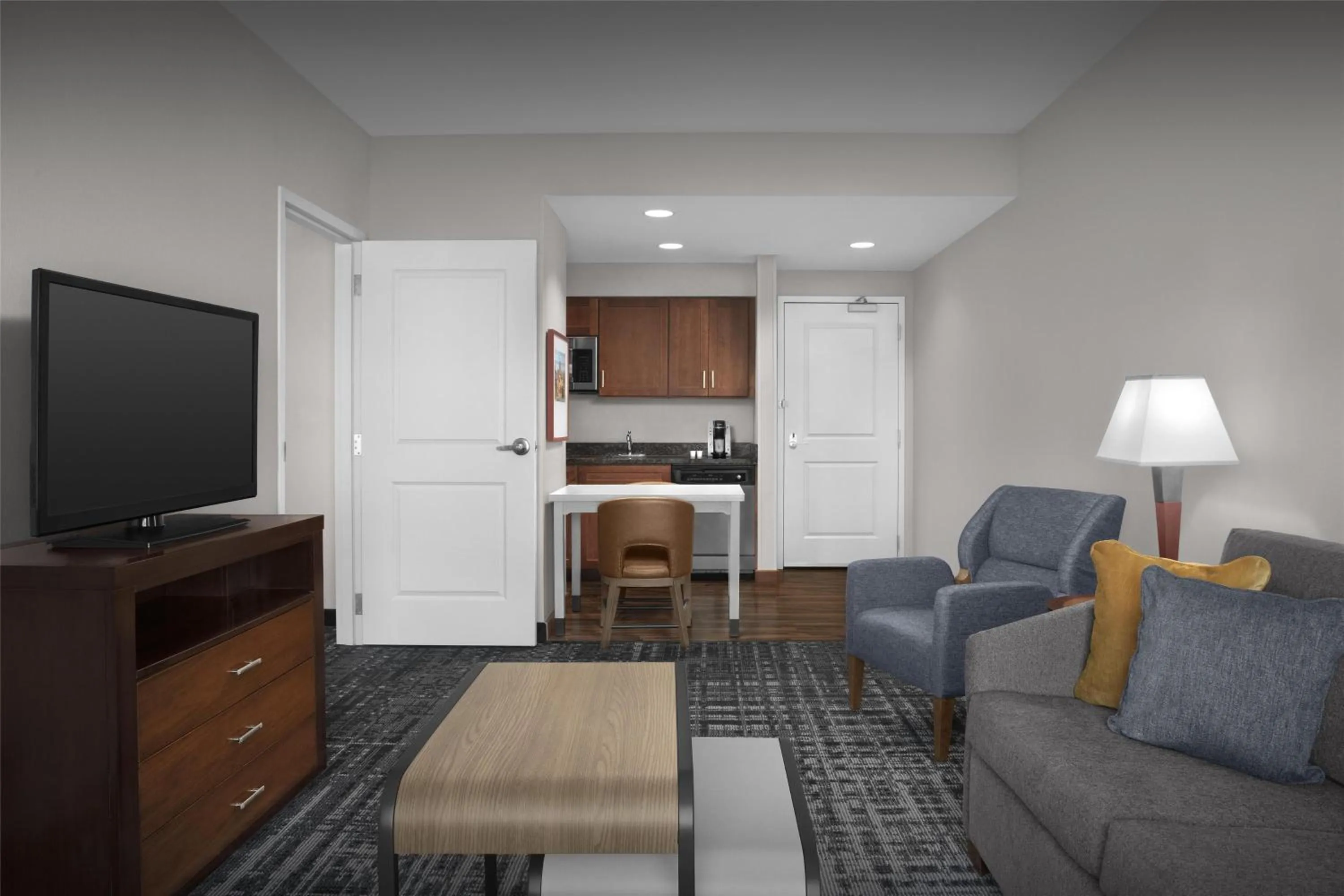 Kitchen or kitchenette in Homewood Suites by Hilton Oklahoma City-Bricktown