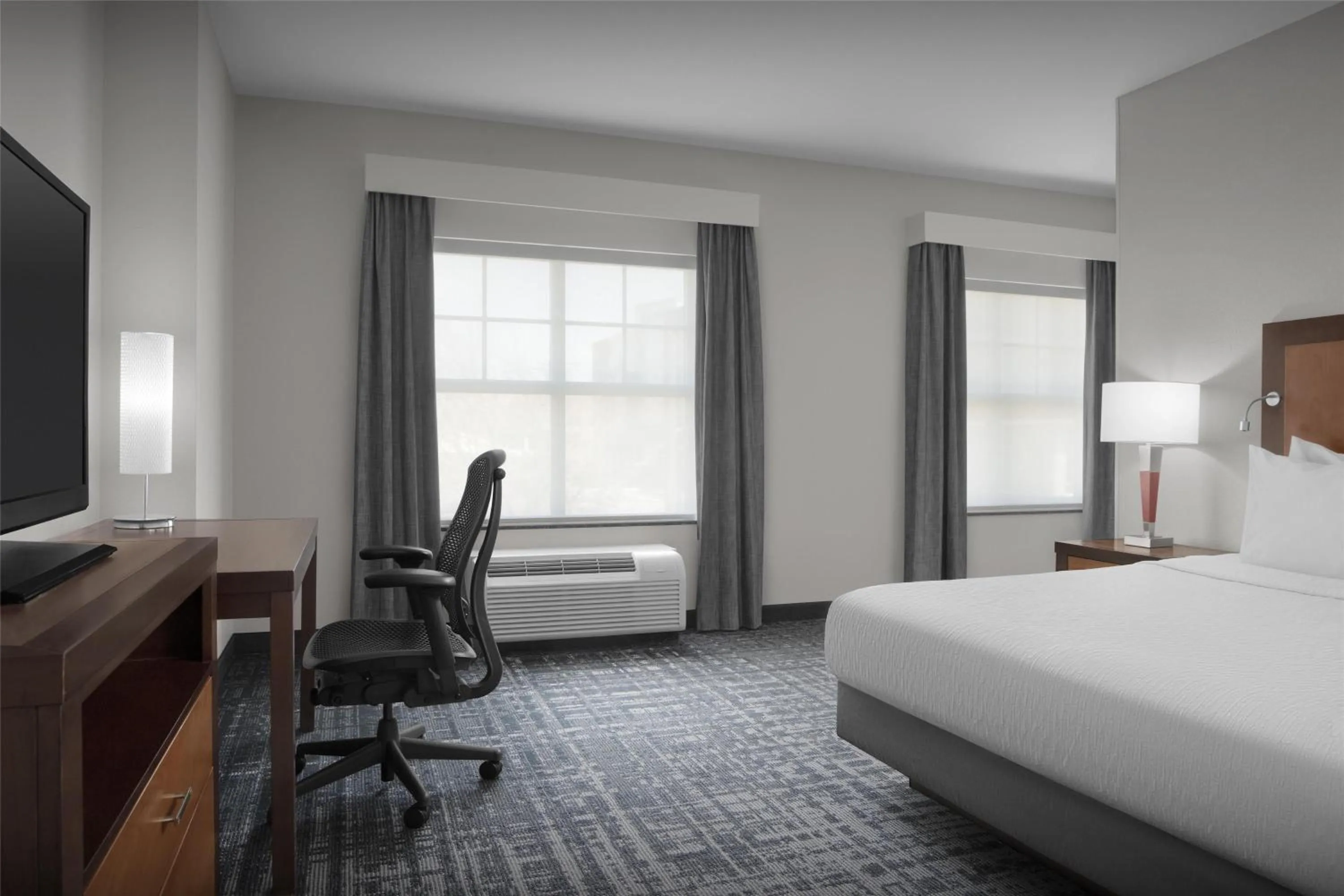 Bed in Homewood Suites by Hilton Oklahoma City-Bricktown