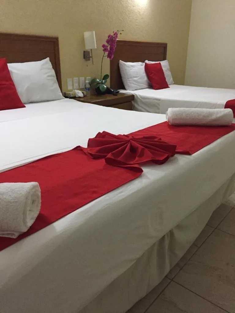 Bed in Hotel JS