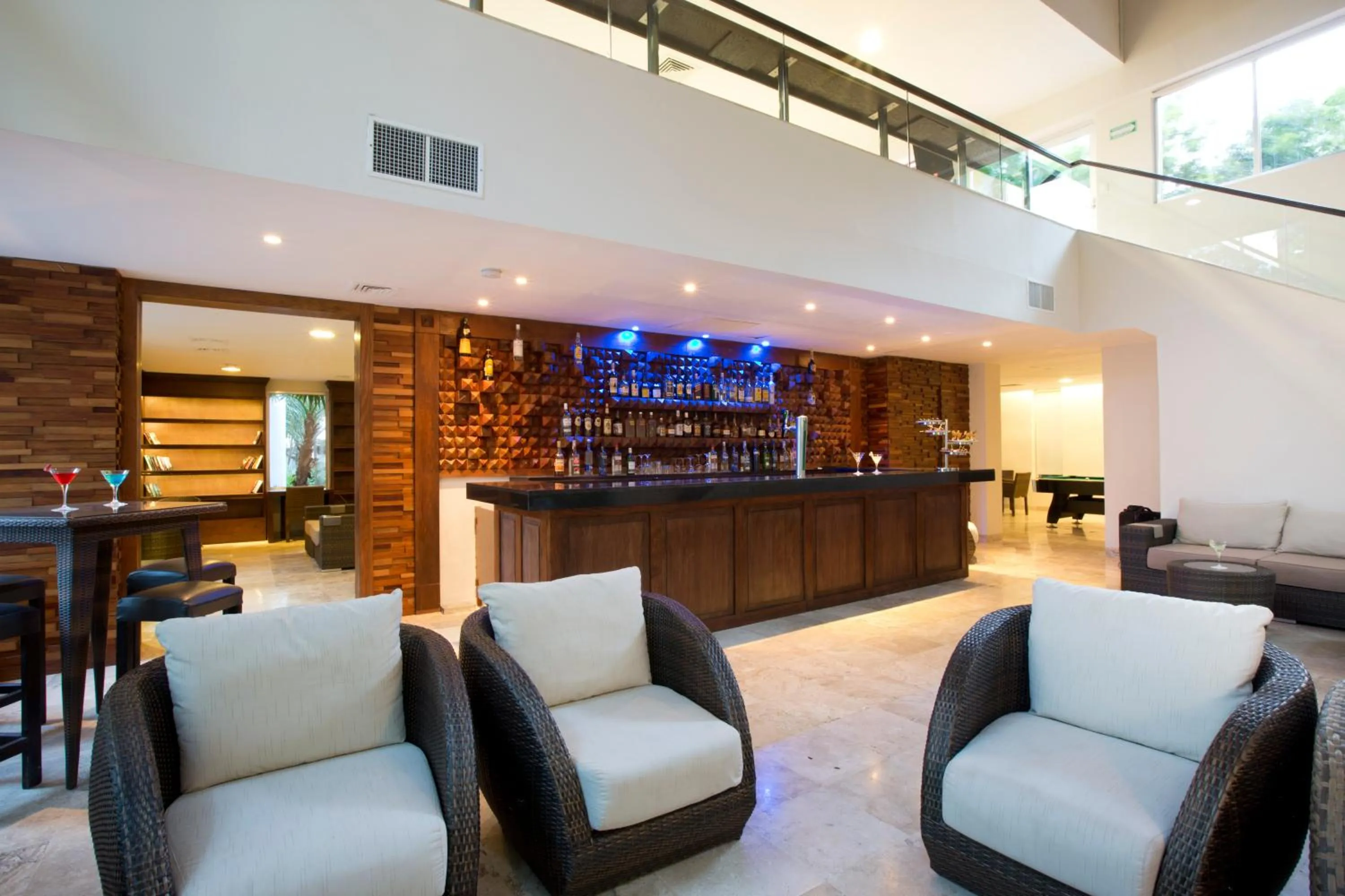 Communal lounge/ TV room, Lounge/Bar in Kore Tulum Retreat Wellness Resort - Adults Only