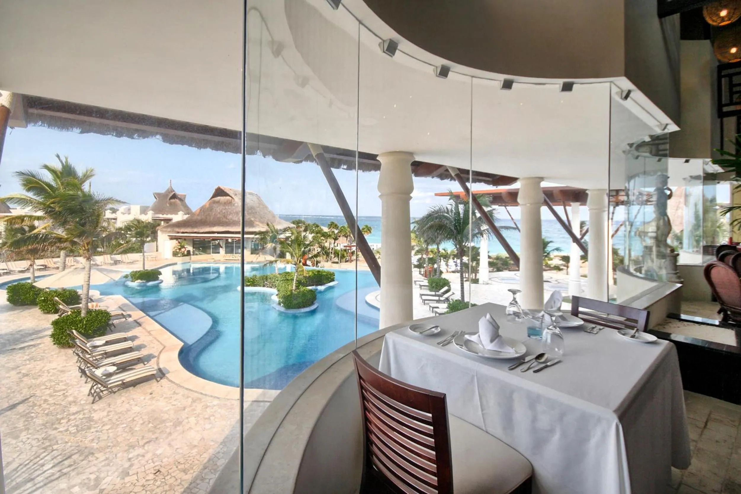 Swimming pool, Restaurant/Places to Eat in Kore Tulum Retreat Wellness Resort - Adults Only