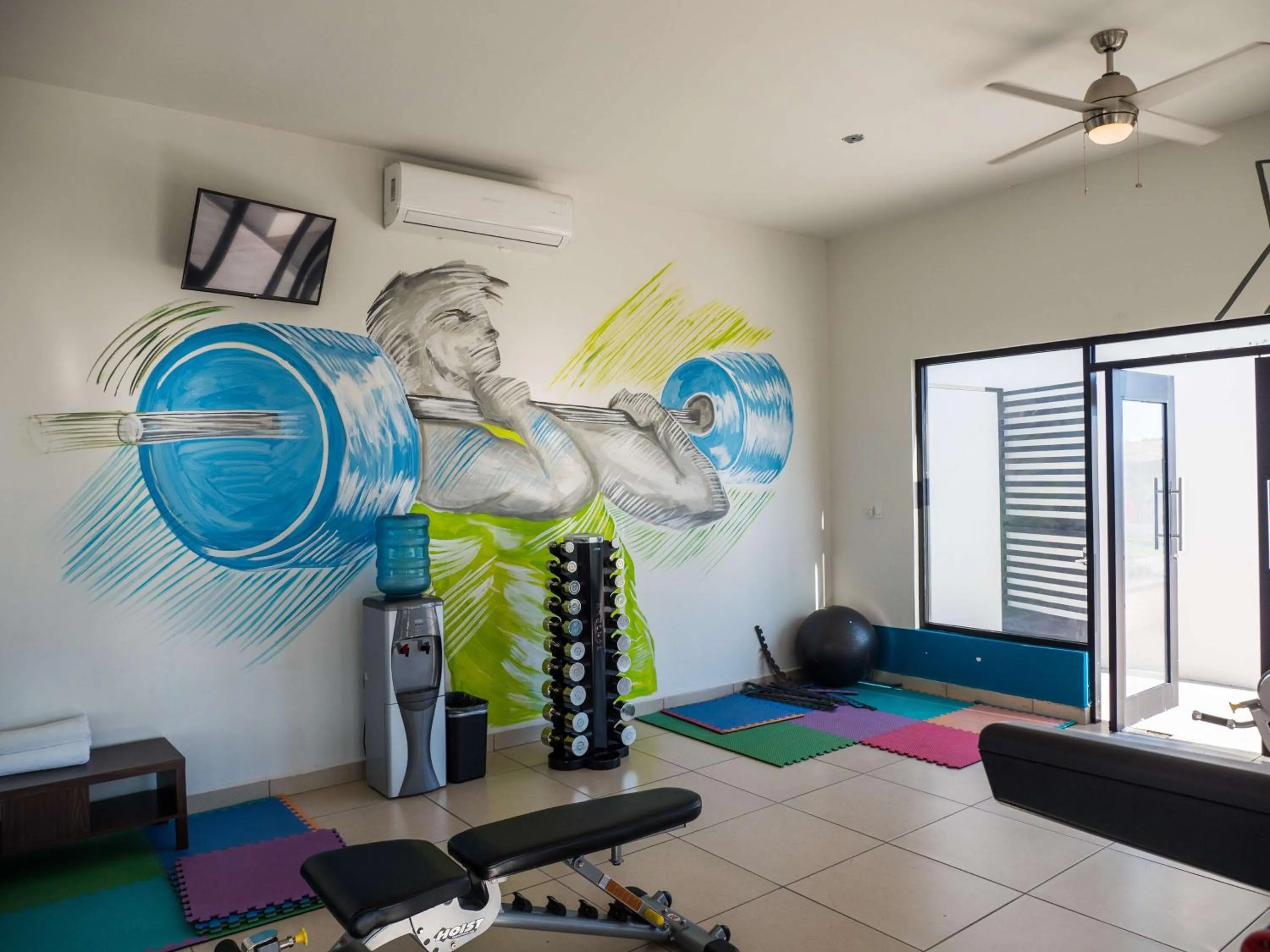 Fitness centre/facilities in Sawari Hotel