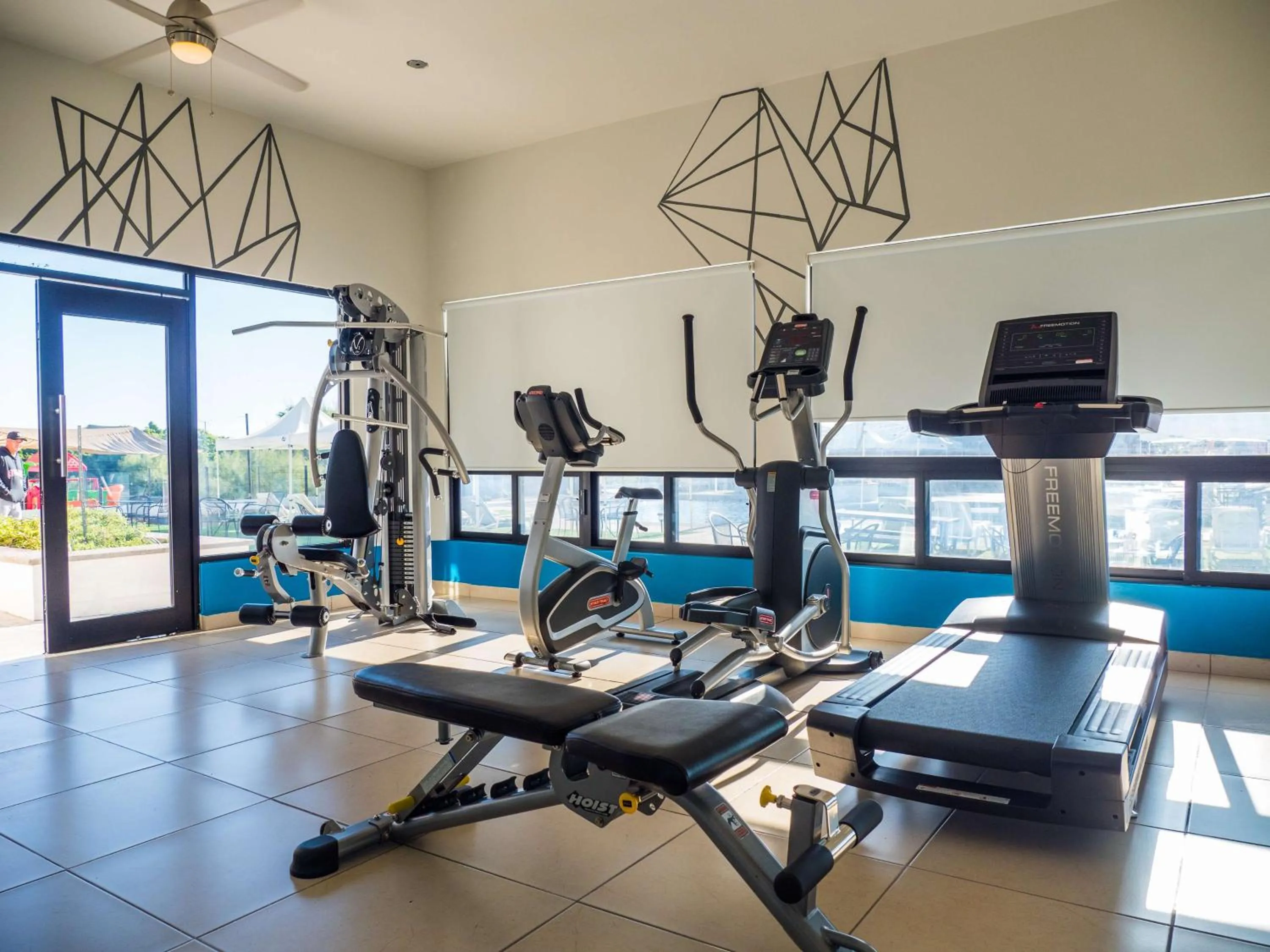 Fitness centre/facilities in Sawari Hotel