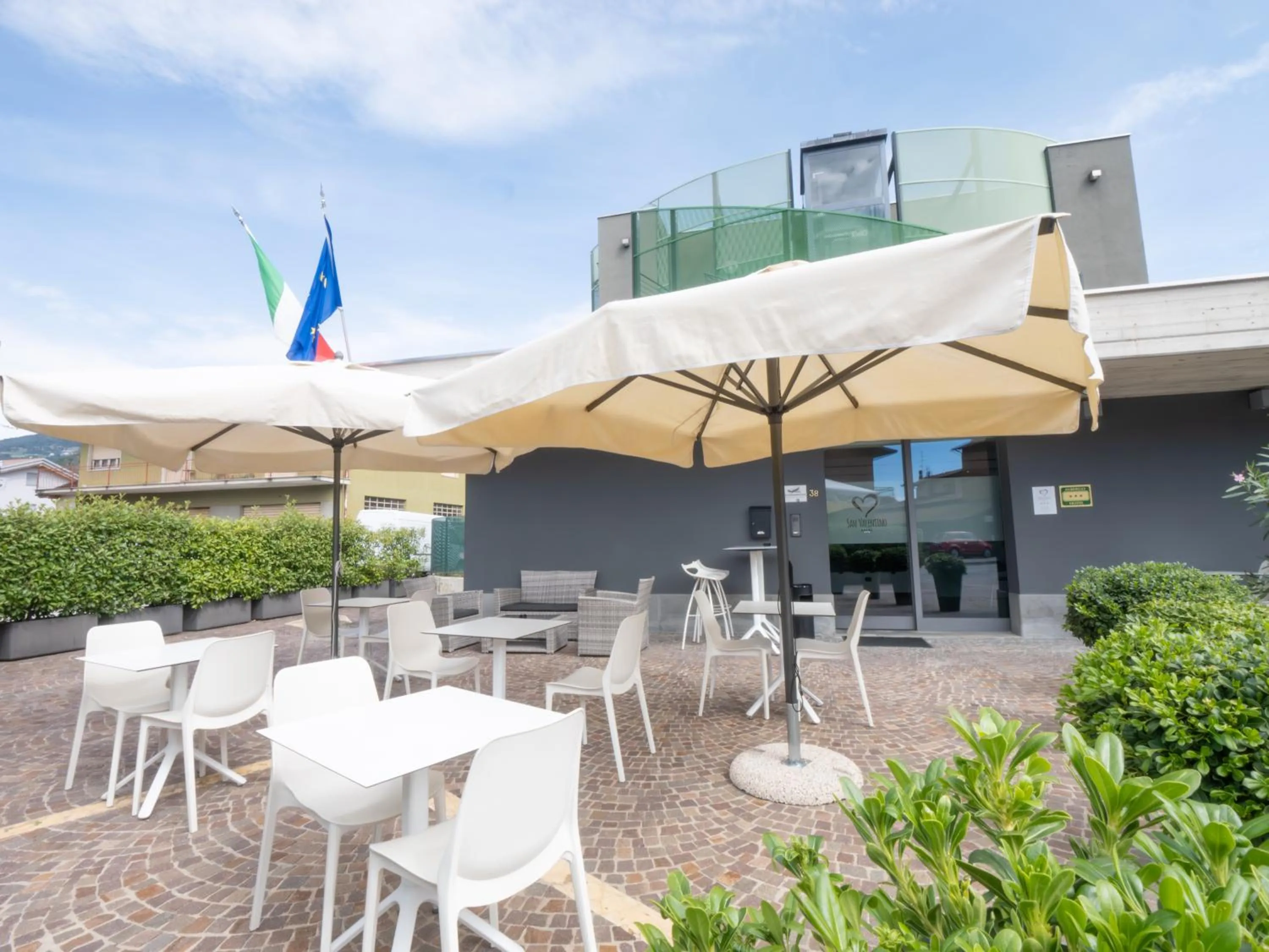 Property building in San Valentino Hotel