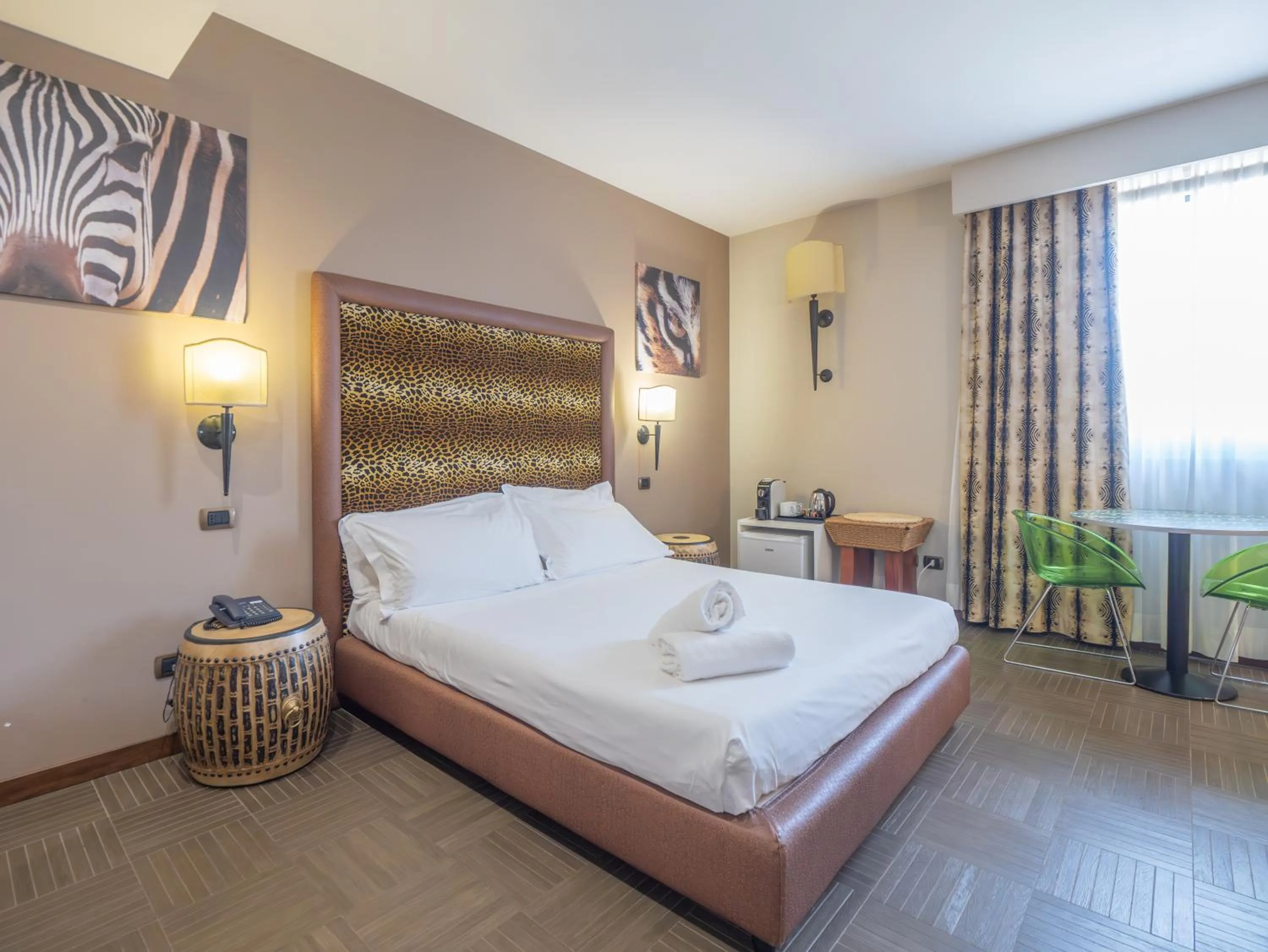 Bed in San Valentino Hotel