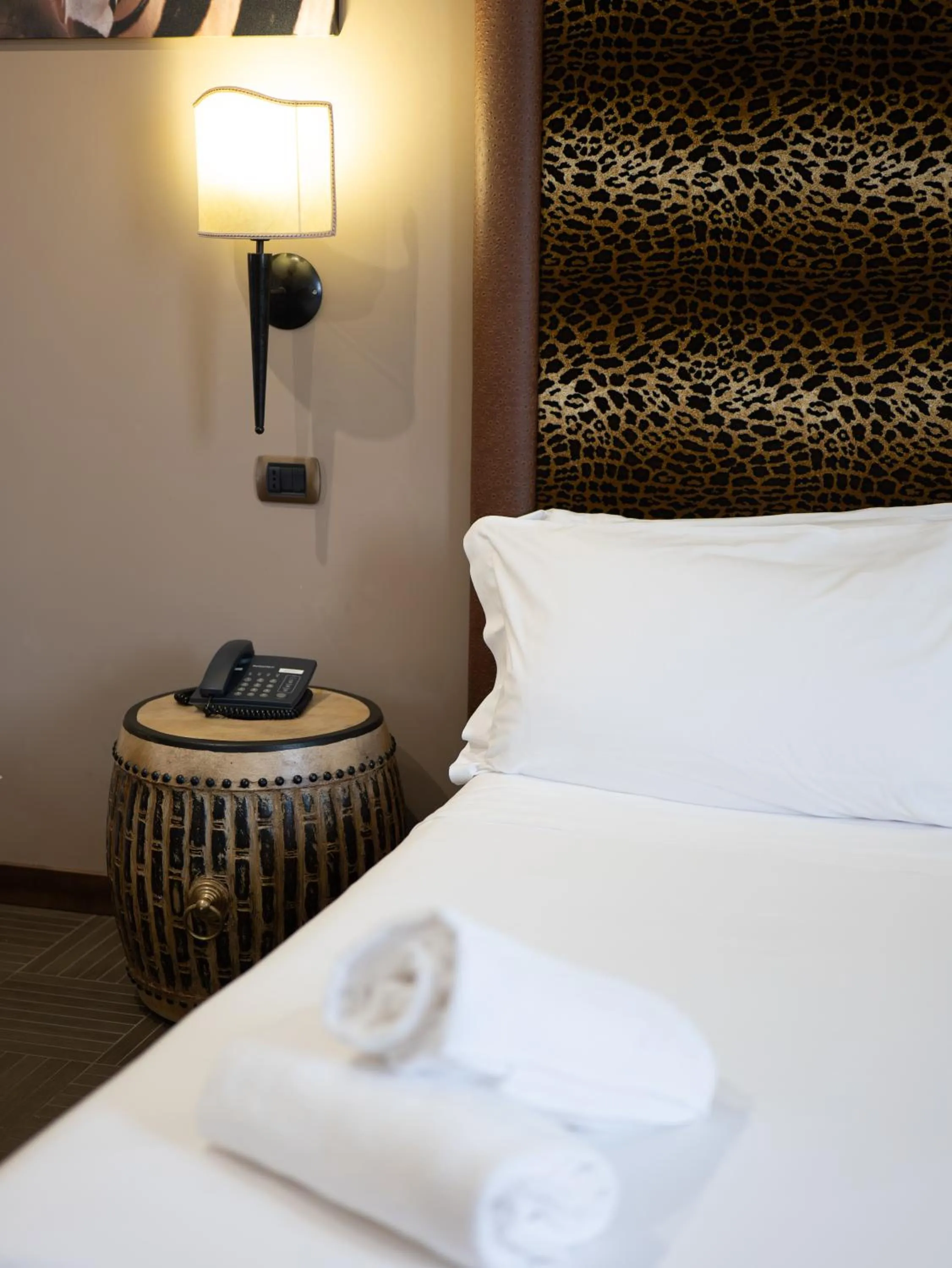 Bed in San Valentino Hotel