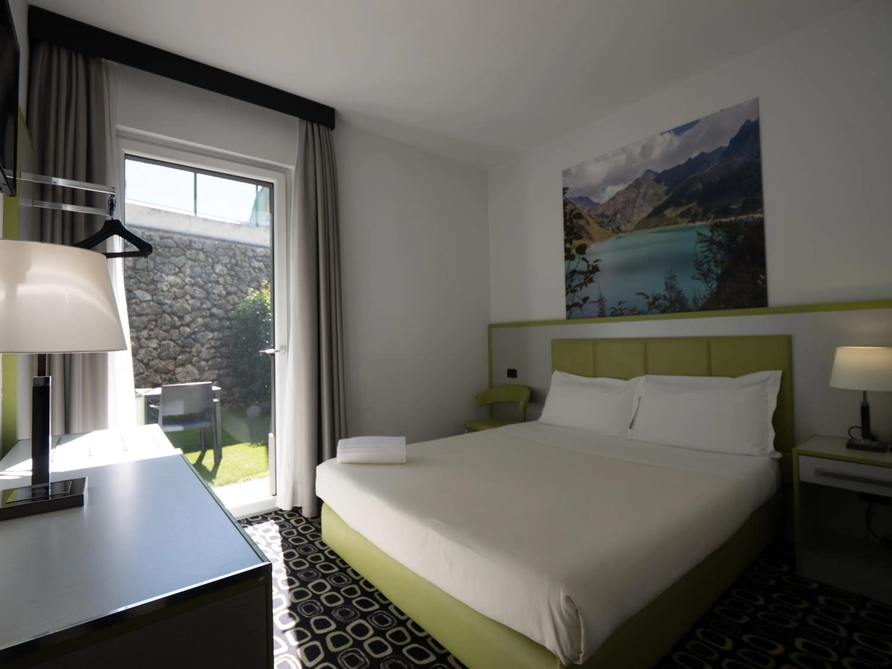 Bed in San Valentino Hotel