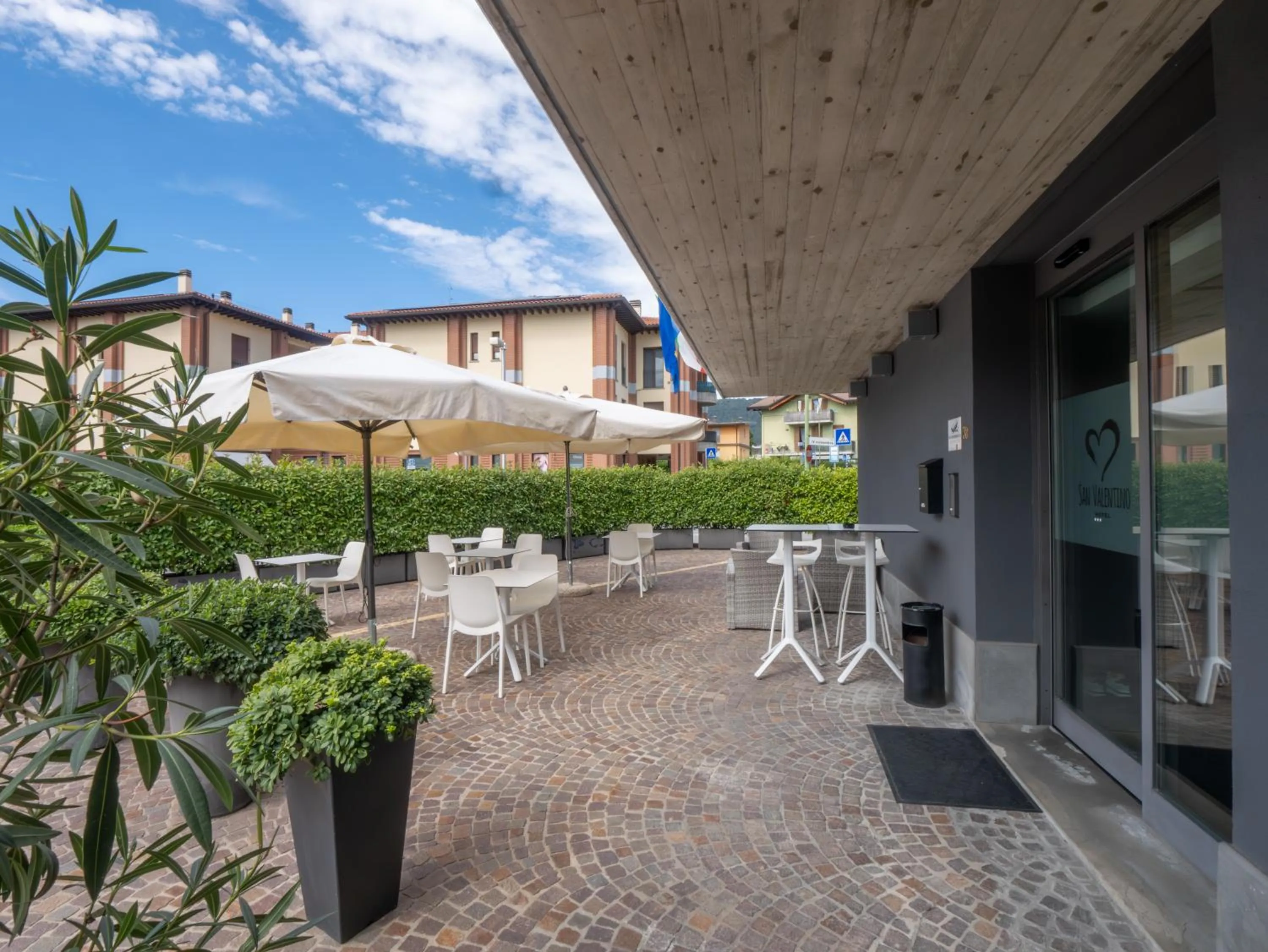 Property building in San Valentino Hotel