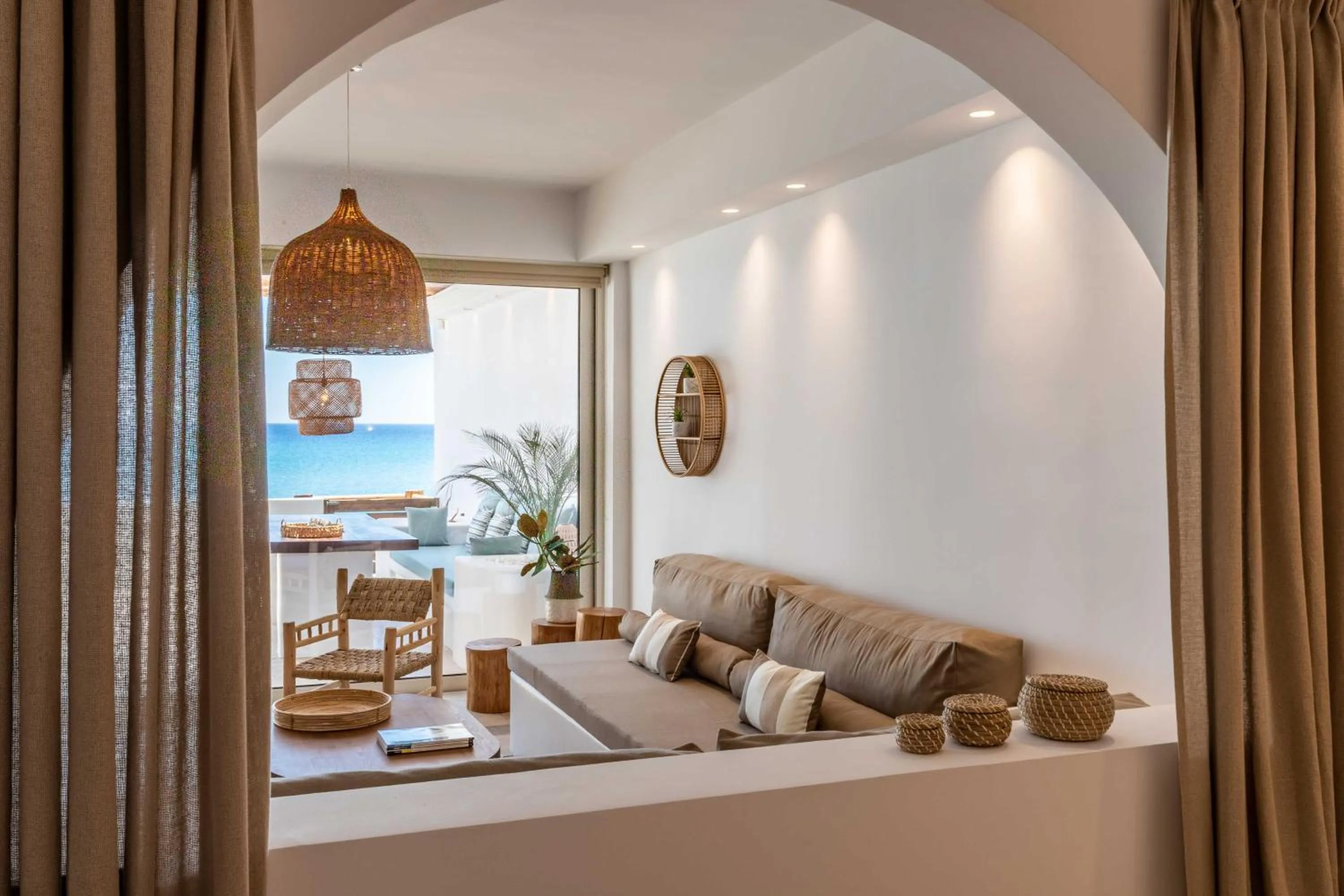 Living room in Euphoria Suites and Spa