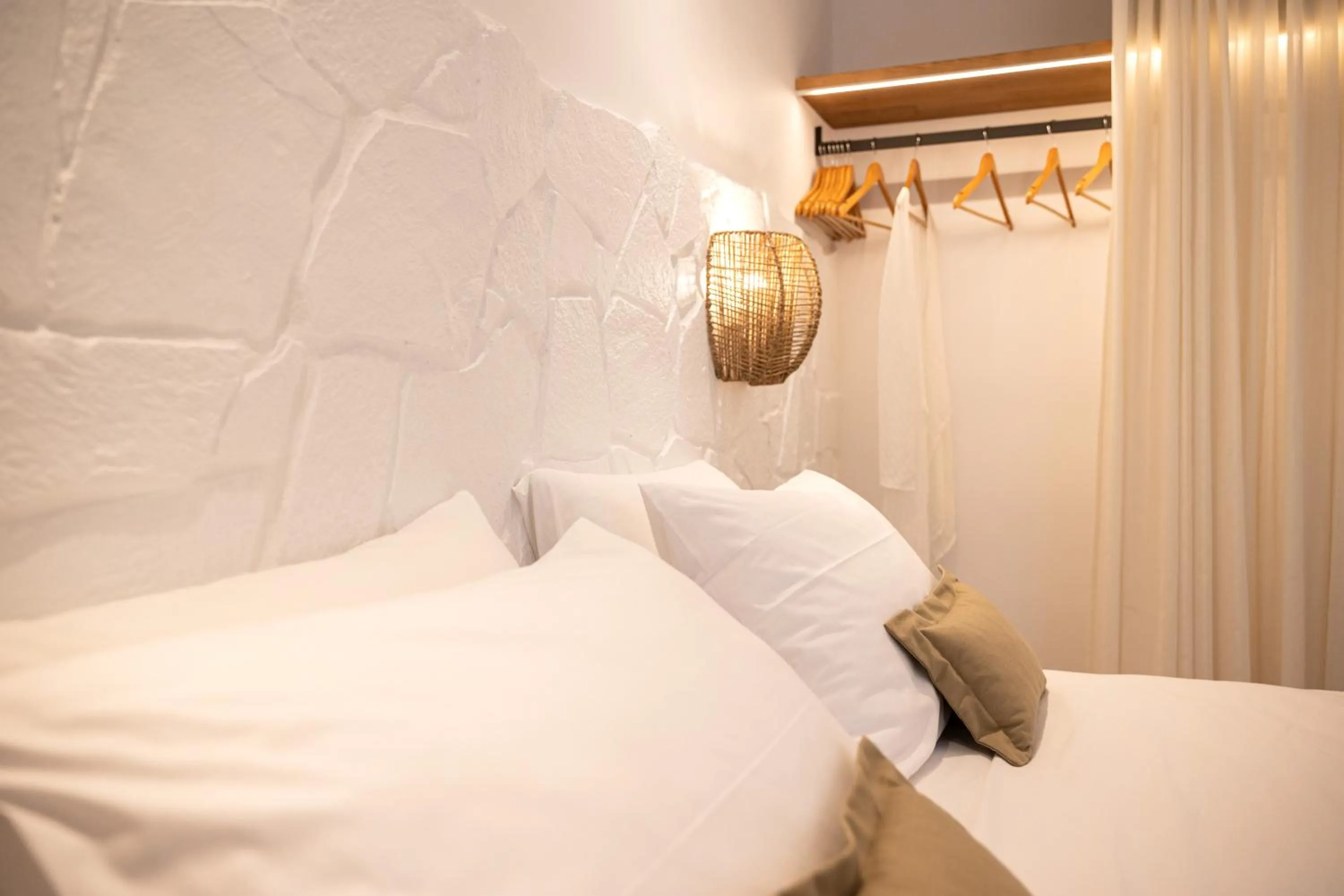 Bed in Euphoria Suites and Spa