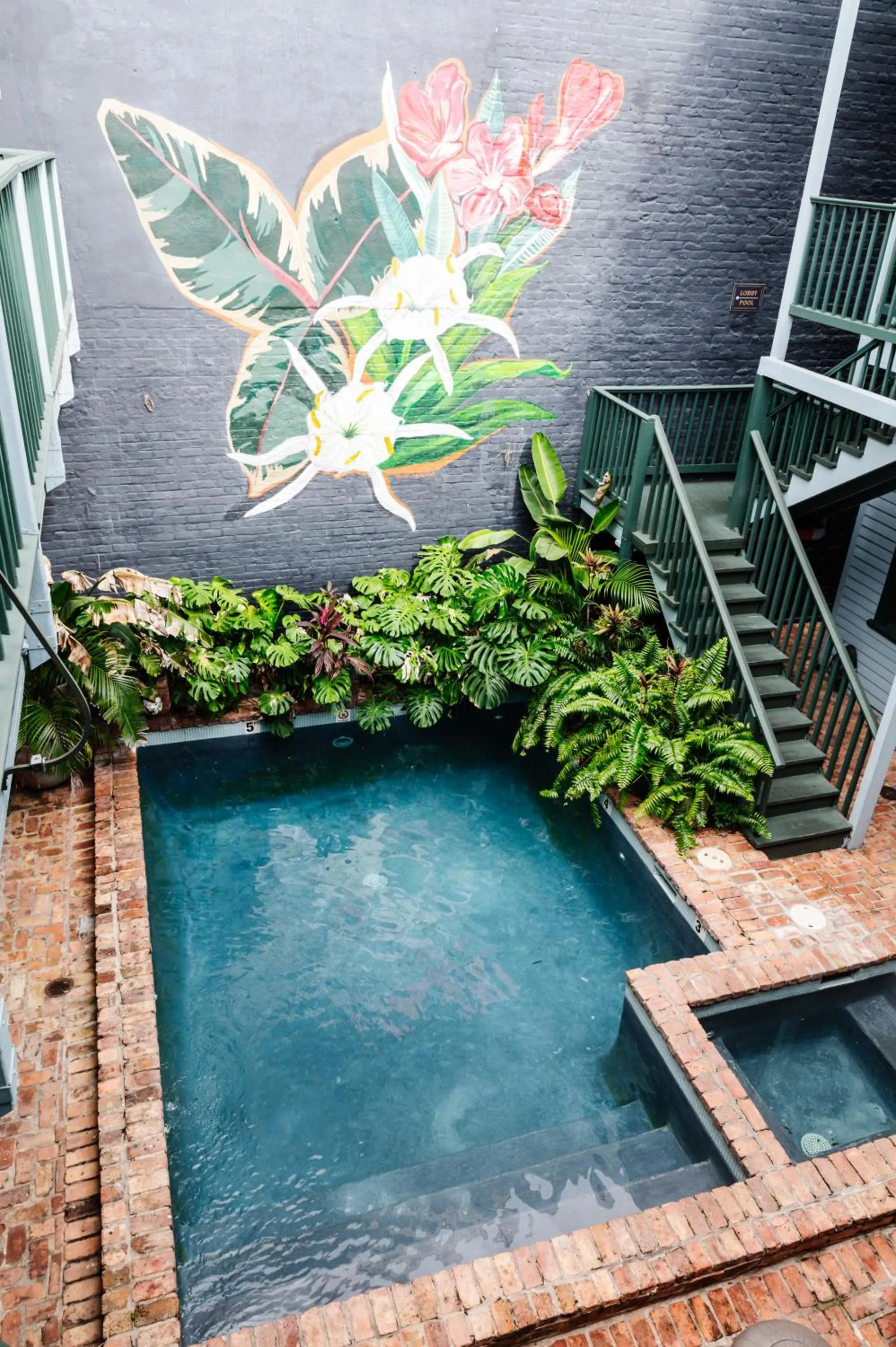 Swimming pool in The Frenchmen New Orleans By Kasa Living
