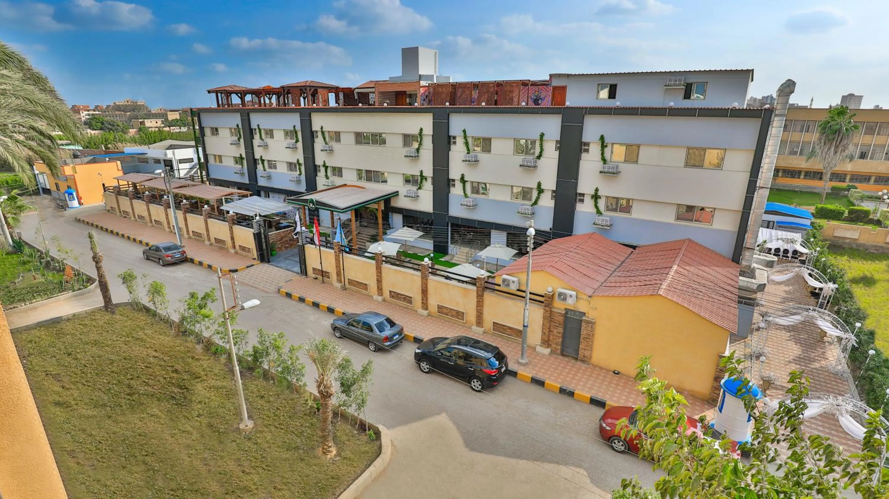 Property building in The Palm Hotel