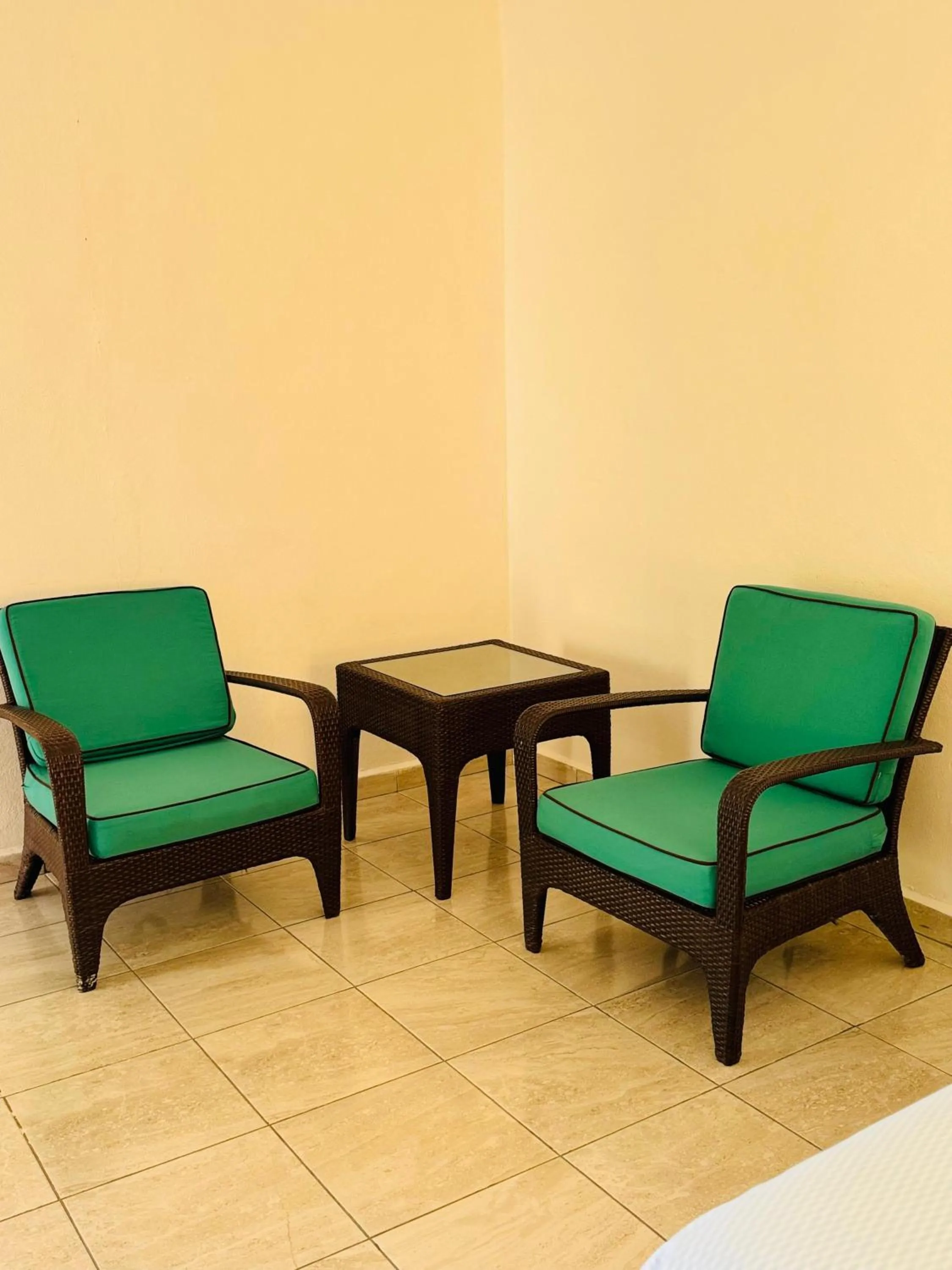 Seating area in Buenosdías Izamal