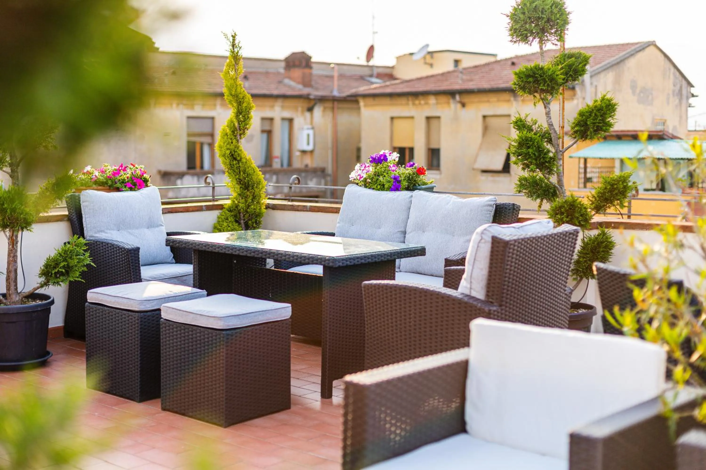Balcony/Terrace in Hotel Annabella Roof Terrace