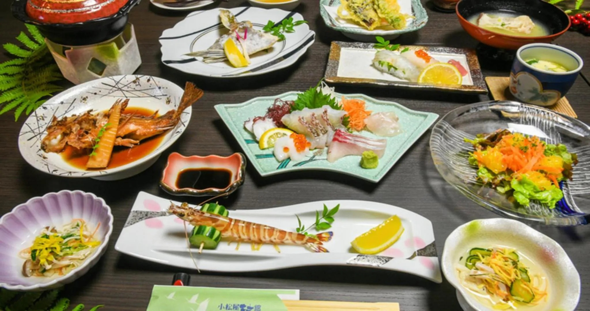 Dinner in Komatsuya Nagisakan