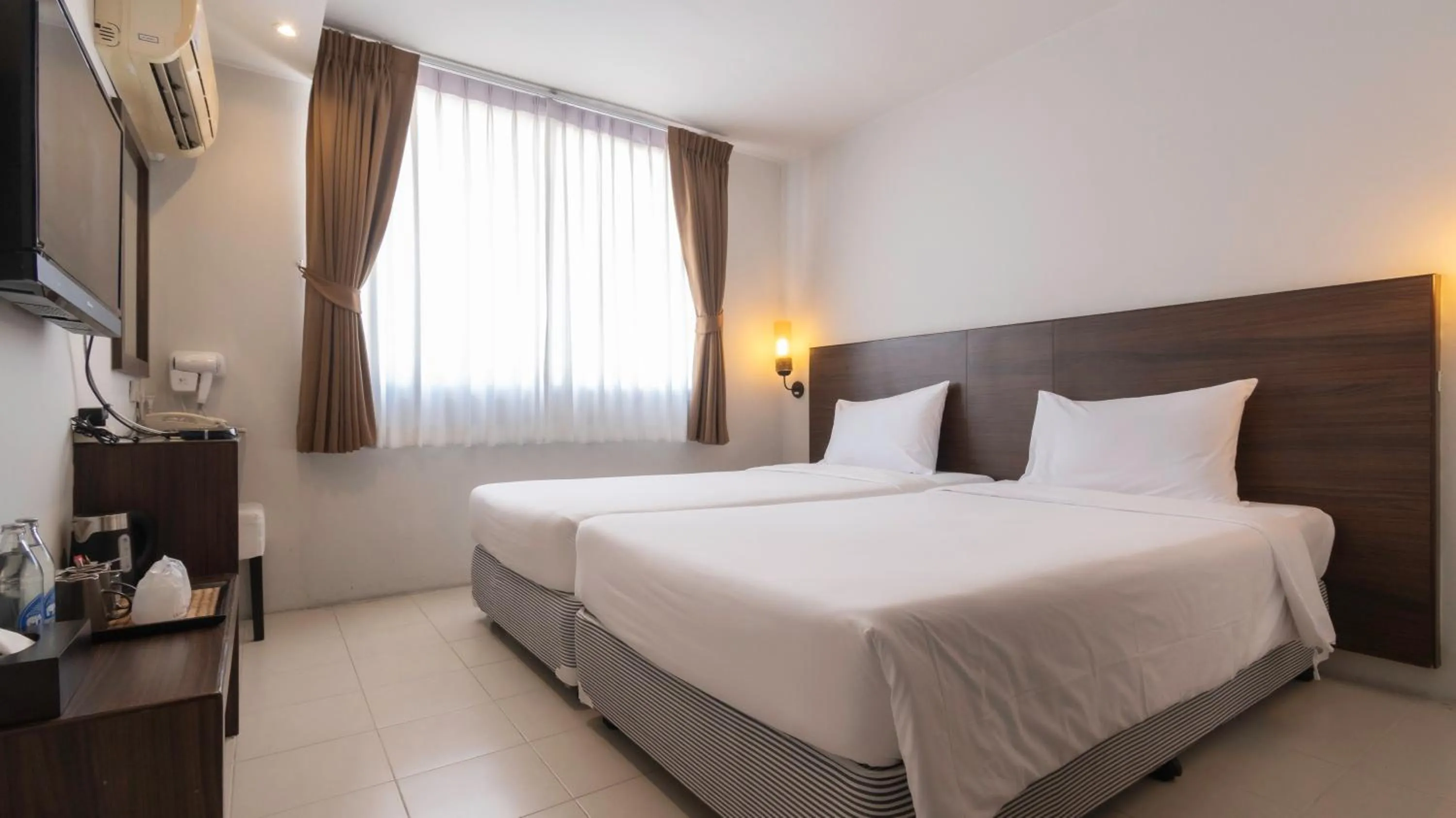 Bedroom, Bed in Pas Cher Hotel de Bangkok