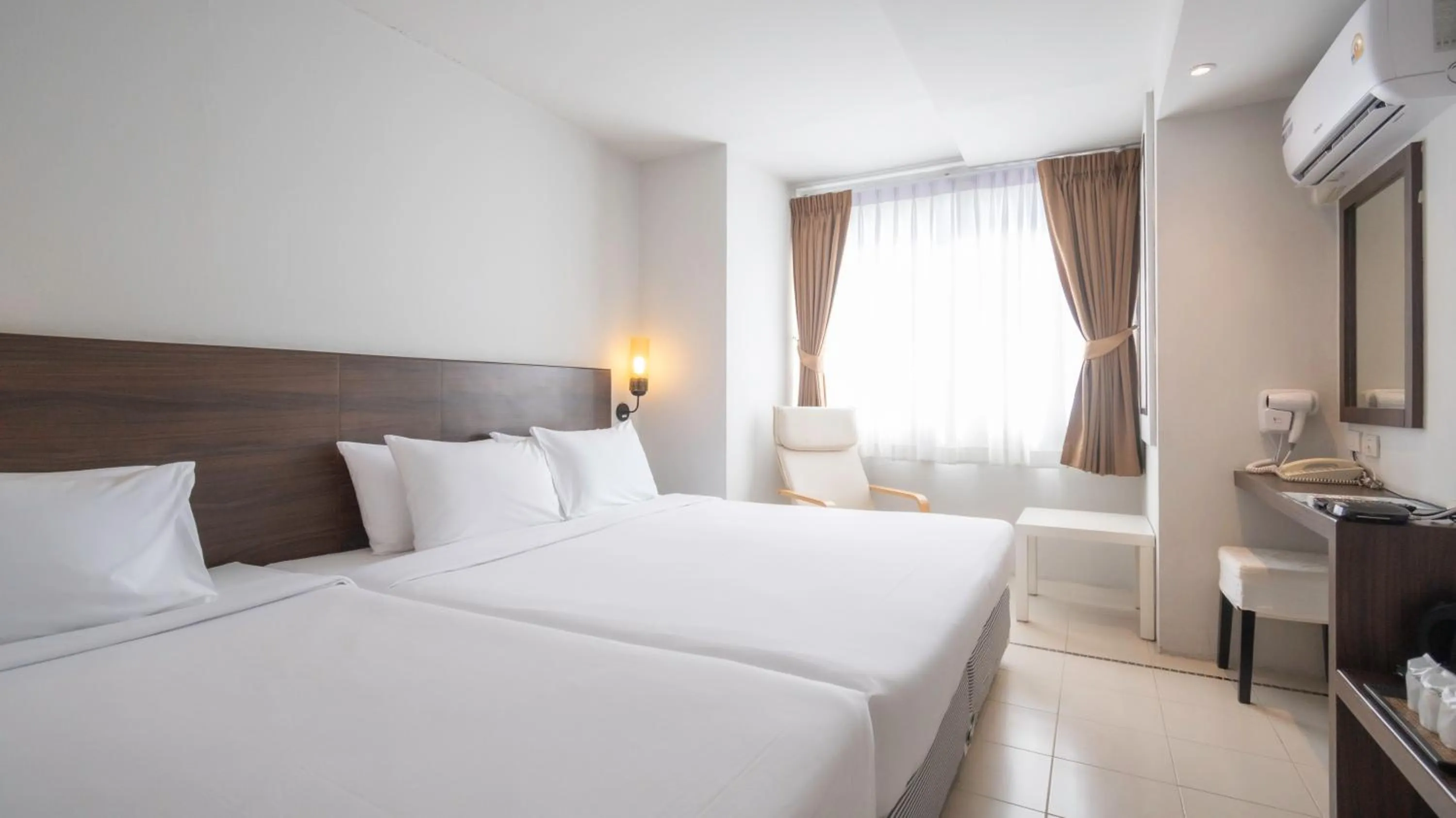 Bedroom, Bed in Pas Cher Hotel de Bangkok