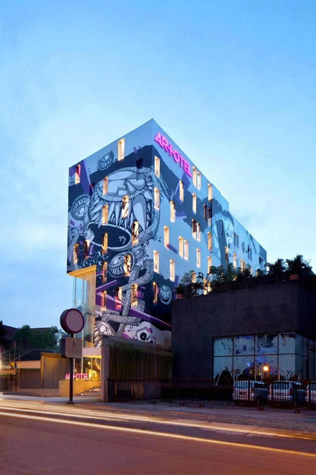 Facade/entrance in ARTOTEL Thamrin Jakarta