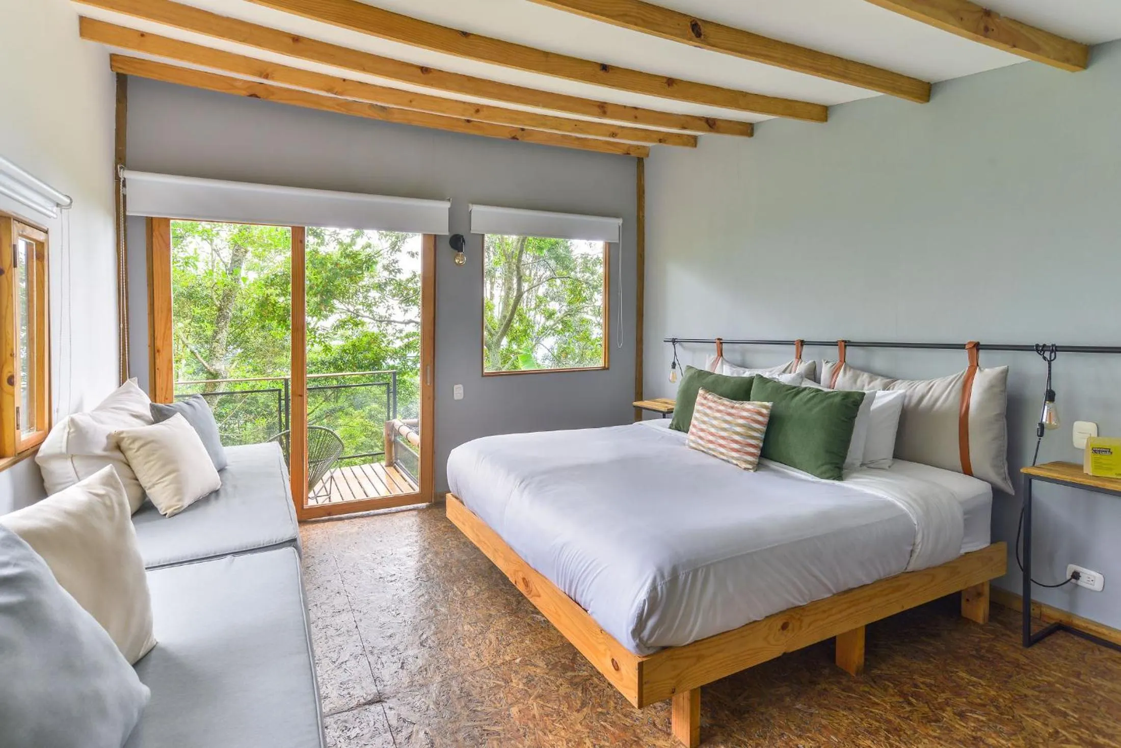 Bed in Hotel La Palma y El Tucán - Café y Naturaleza