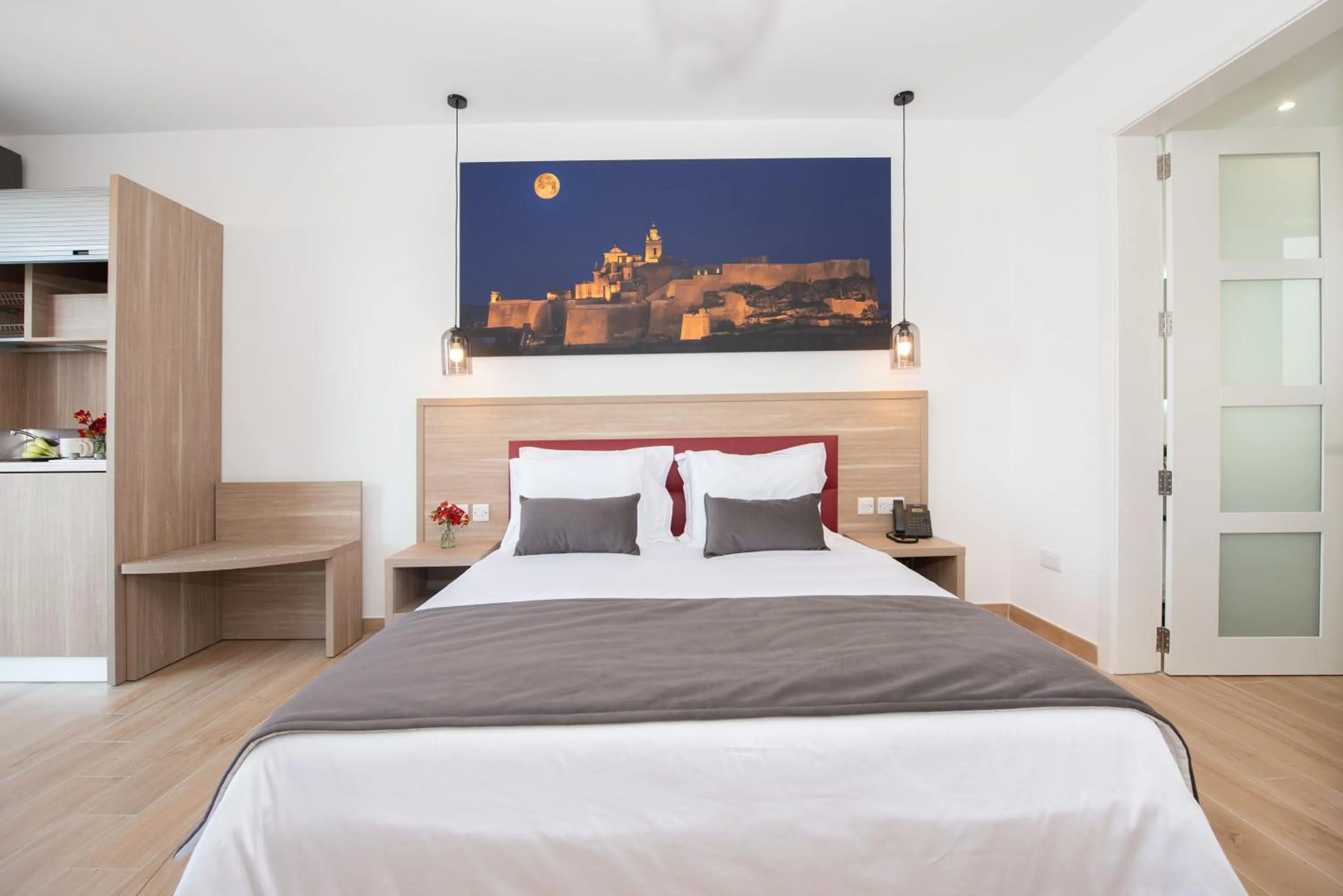 Bedroom, Bed in Georges Boutique Living