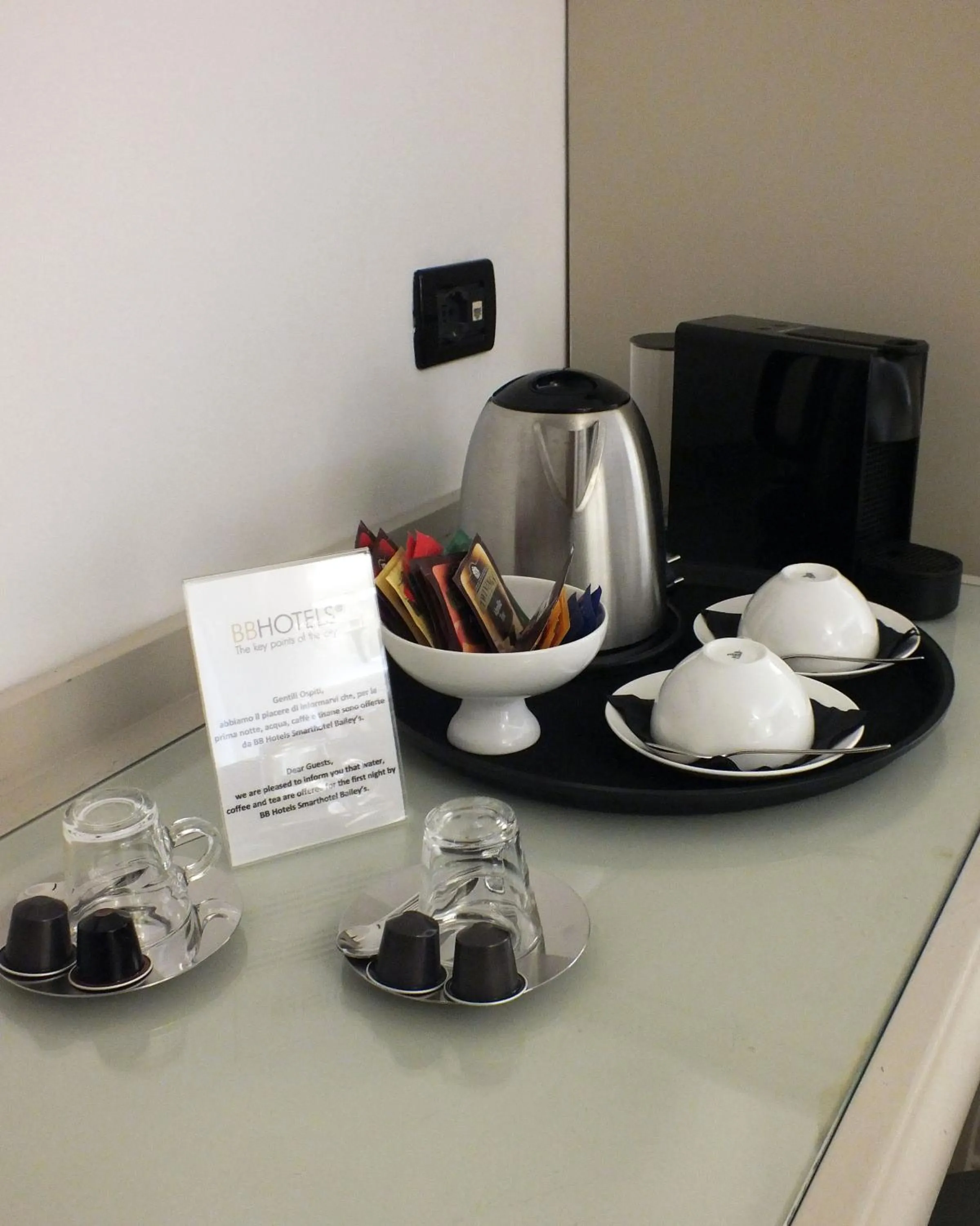 Coffee/tea facilities in BB Hotels Smarthotel Bailey's
