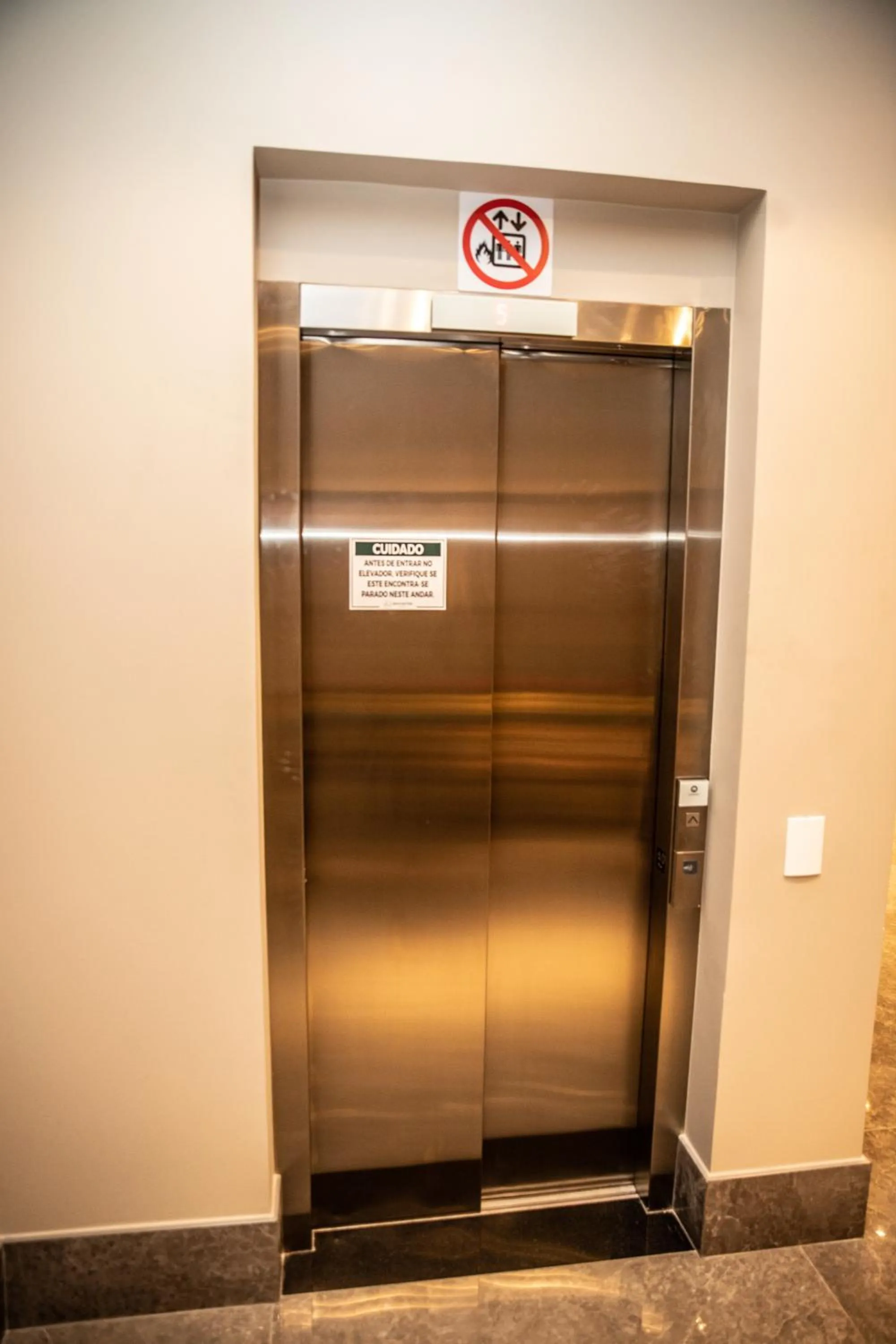 elevator in Serravita Hotel
